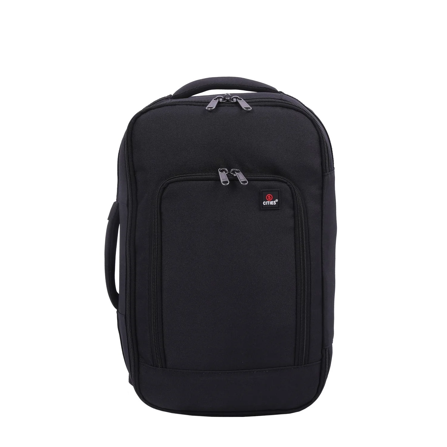 5-Cities Ryanair Maximum (40x20x25cm) New and Improved 2025 Underseat Cabin Luggage Backpack/Rucksack, 2 Years Warranty, Black - Image 10