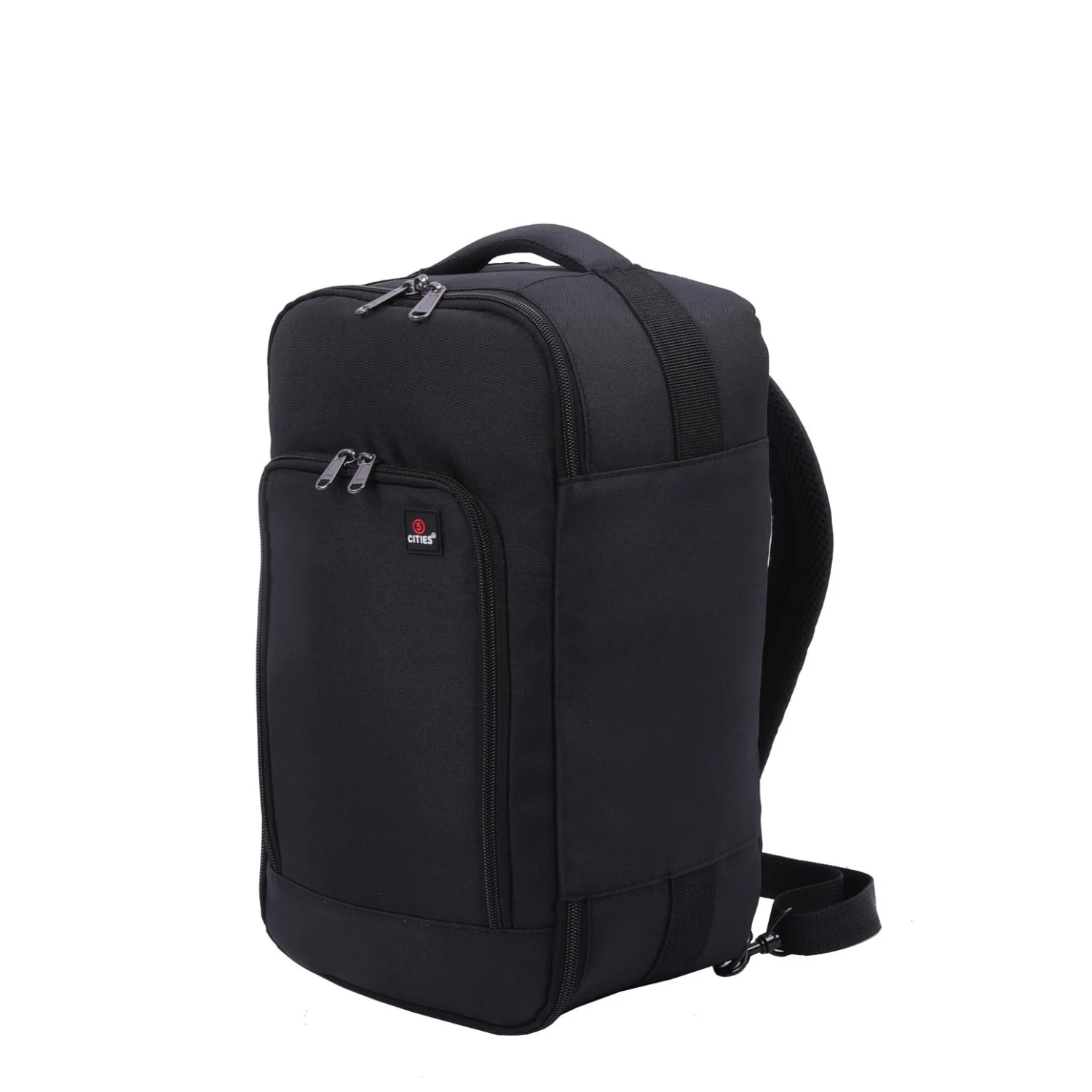 5-Cities Ryanair Maximum (40x20x25cm) New and Improved 2025 Underseat Cabin Luggage Backpack/Rucksack, 2 Years Warranty, Black - Image 13