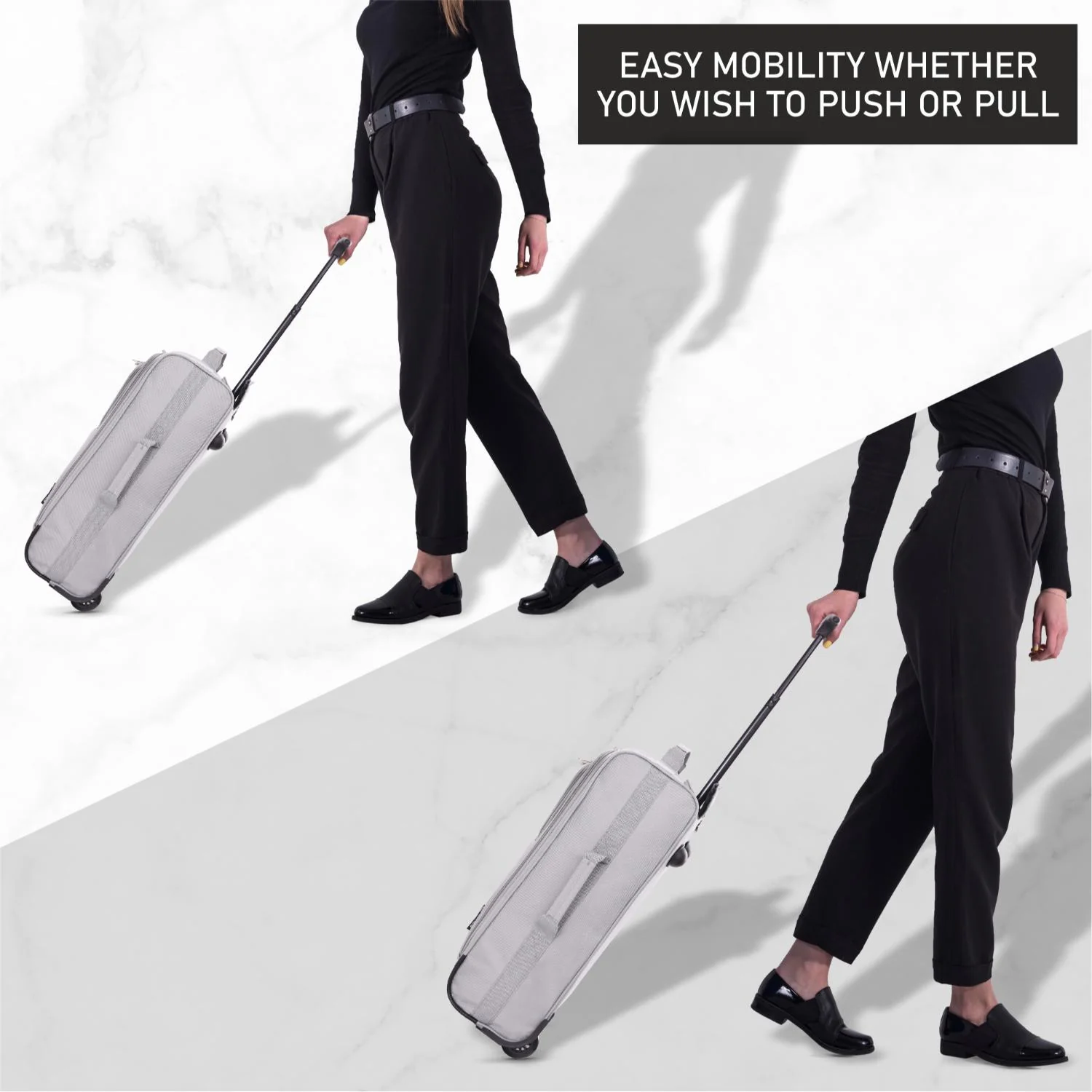 5 Cities Cabin Suitcase 55x40x20cm Ryanair Approved – Lightweight 42L Carry On Trolley Bag with Wheels (1.45kg), Airline Cabin Luggage for EasyJet, British Airways, Wizz Air, Jet2 & More - Image 25