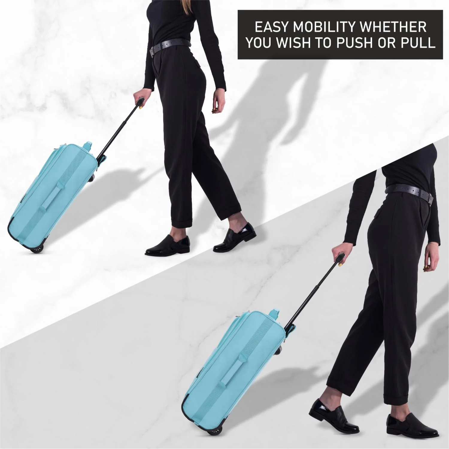 5 Cities Cabin Suitcase 55x40x20cm Ryanair Approved – Lightweight 42L Carry On Trolley Bag with Wheels (1.45kg), Airline Cabin Luggage for EasyJet, British Airways, Wizz Air, Jet2 & More - Image 32