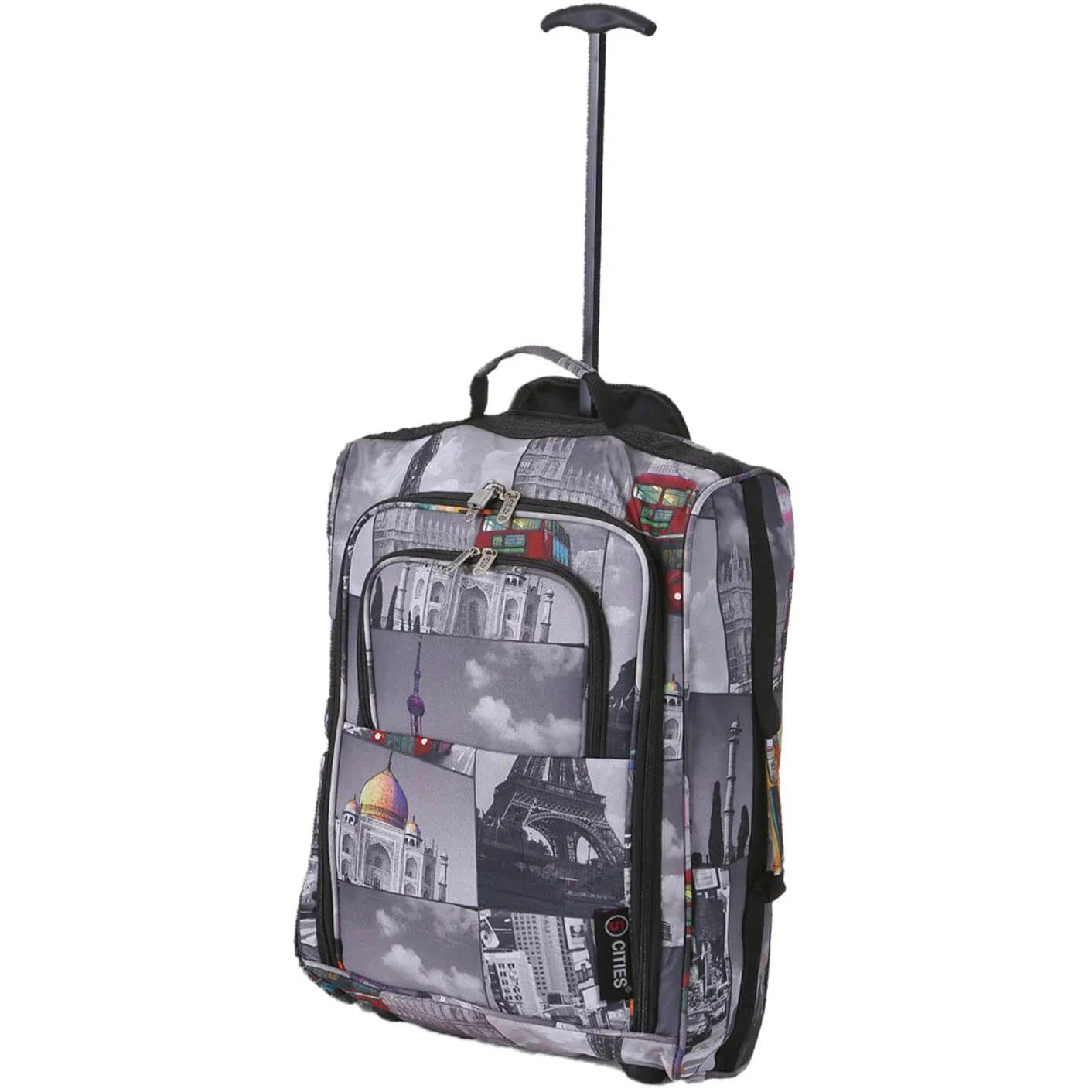 5 Cities Cabin Suitcase 55x40x20cm Ryanair Approved – Lightweight 42L Carry On Trolley Bag with Wheels (1.45kg), Airline Cabin Luggage for EasyJet, British Airways, Wizz Air, Jet2 & More - Image 41