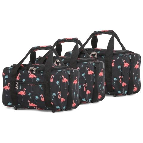 5 Cities (35x20x20cm) Hand Luggage Holdall Flight Bag (x3 Set) - Image 6
