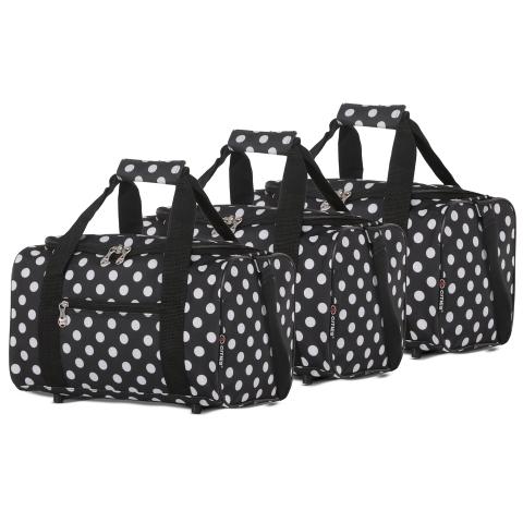 5 Cities (35x20x20cm) Hand Luggage Holdall Flight Bag (x3 Set) - Image 7