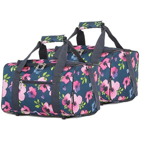 5 Cities (35x20x20cm) Hand Luggage Holdall Flight Bag (x2 Set) - Image 4