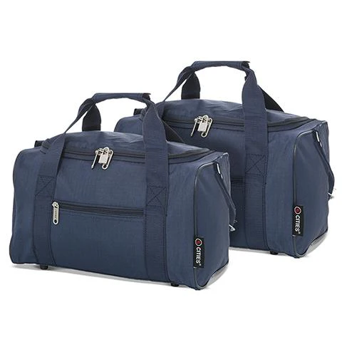 5 Cities (35x20x20cm) Hand Luggage Holdall Flight Bag (x2 Set) - Image 6