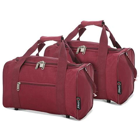 5 Cities (35x20x20cm) Hand Luggage Holdall Flight Bag (x2 Set) - Image 7