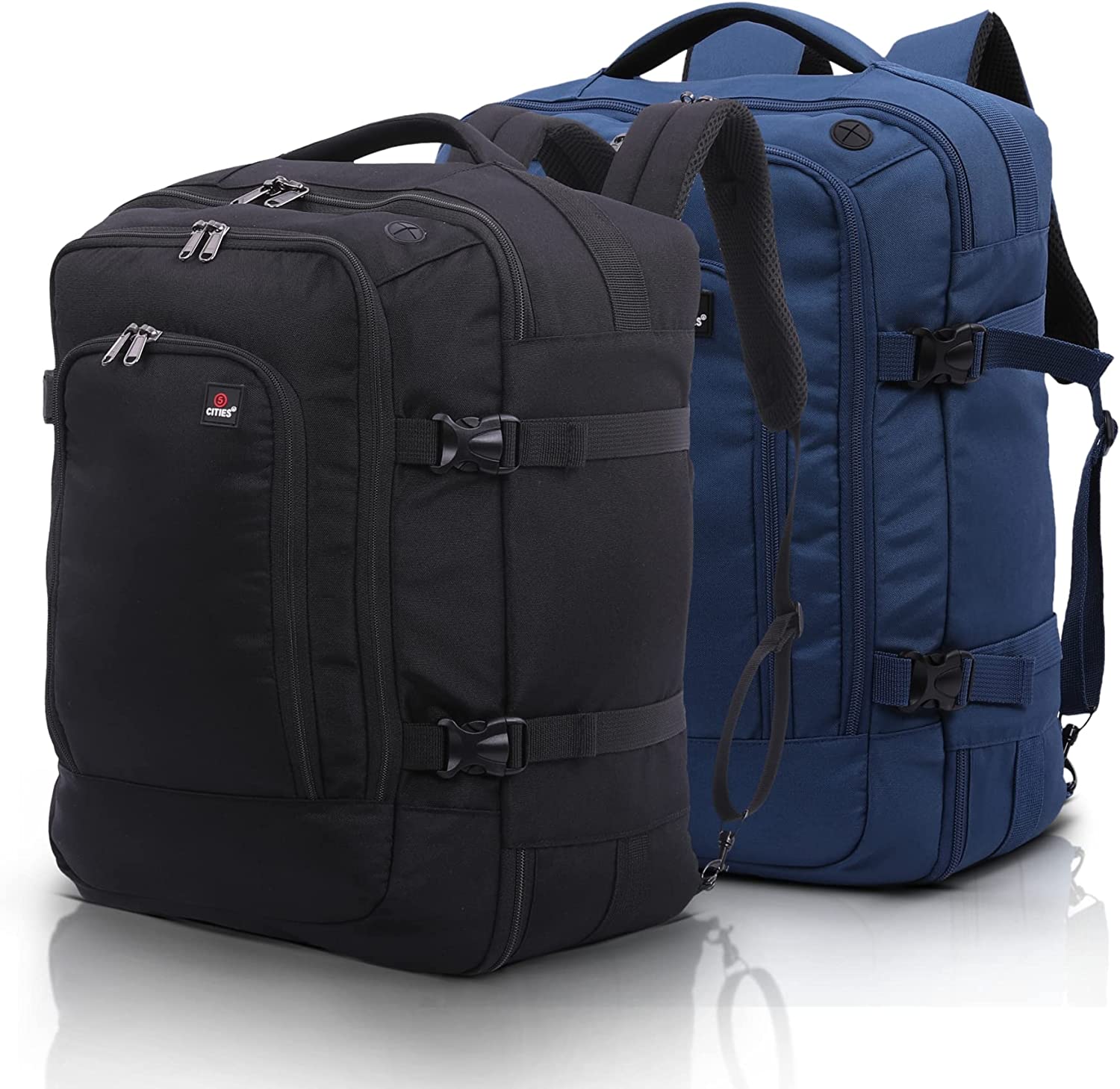 5 CITIES Easyjet Maximum Size (45x36x20cm) New and Improved 2025 Cabin Backpack Luggage Under Seat Flight Bag - Image 10