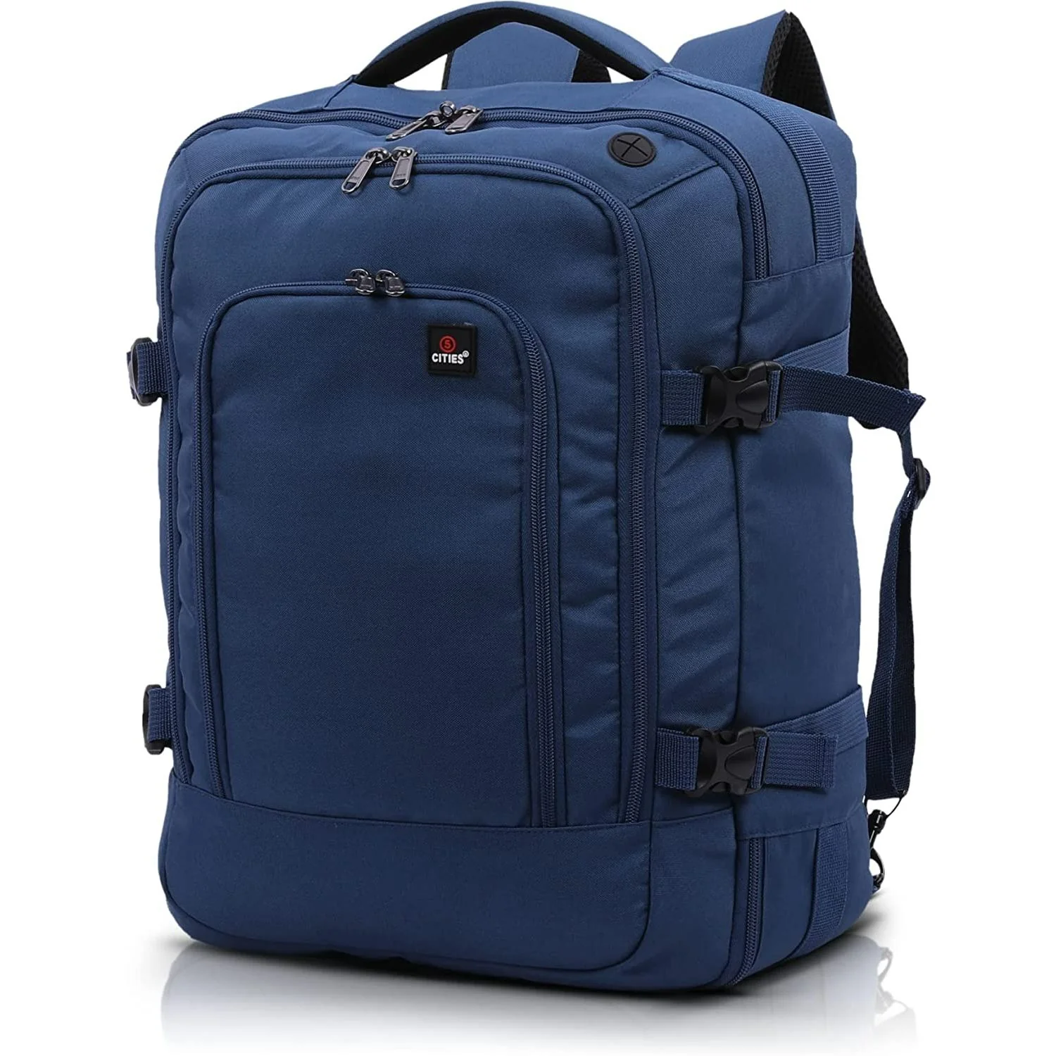 5 CITIES Easyjet Maximum Size (45x36x20cm) New and Improved 2025 Cabin Backpack Luggage Under Seat Flight Bag - Image 7