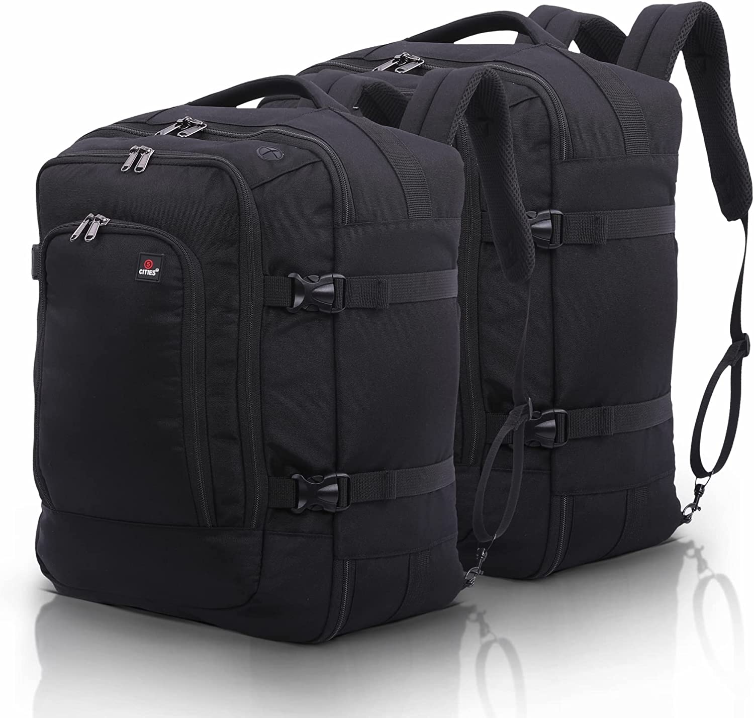 5 CITIES Easyjet Maximum Size (45x36x20cm) New and Improved 2025 Cabin Backpack Luggage Under Seat Flight Bag - Image 9
