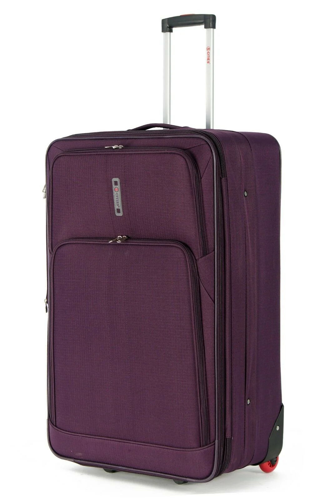 5 Cities Lightweight 3 Piece Suitcase Luggage Set Cabin + Medium + Large Hold - Image 5