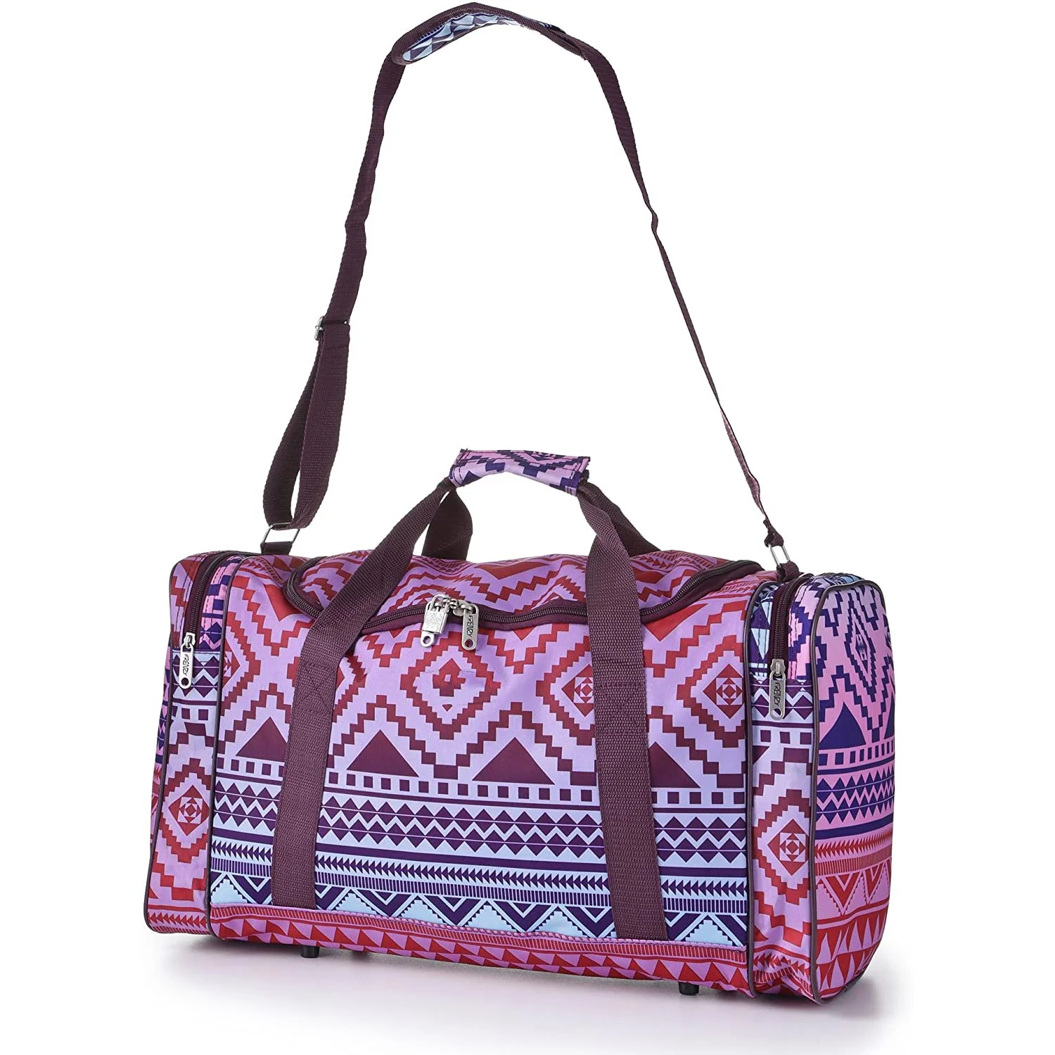 5 Cities Lightweight Hand Luggage Cabin Sized Sports Duffel Holdall fits Ryanair/easyJet 55 x 40 x 20cm