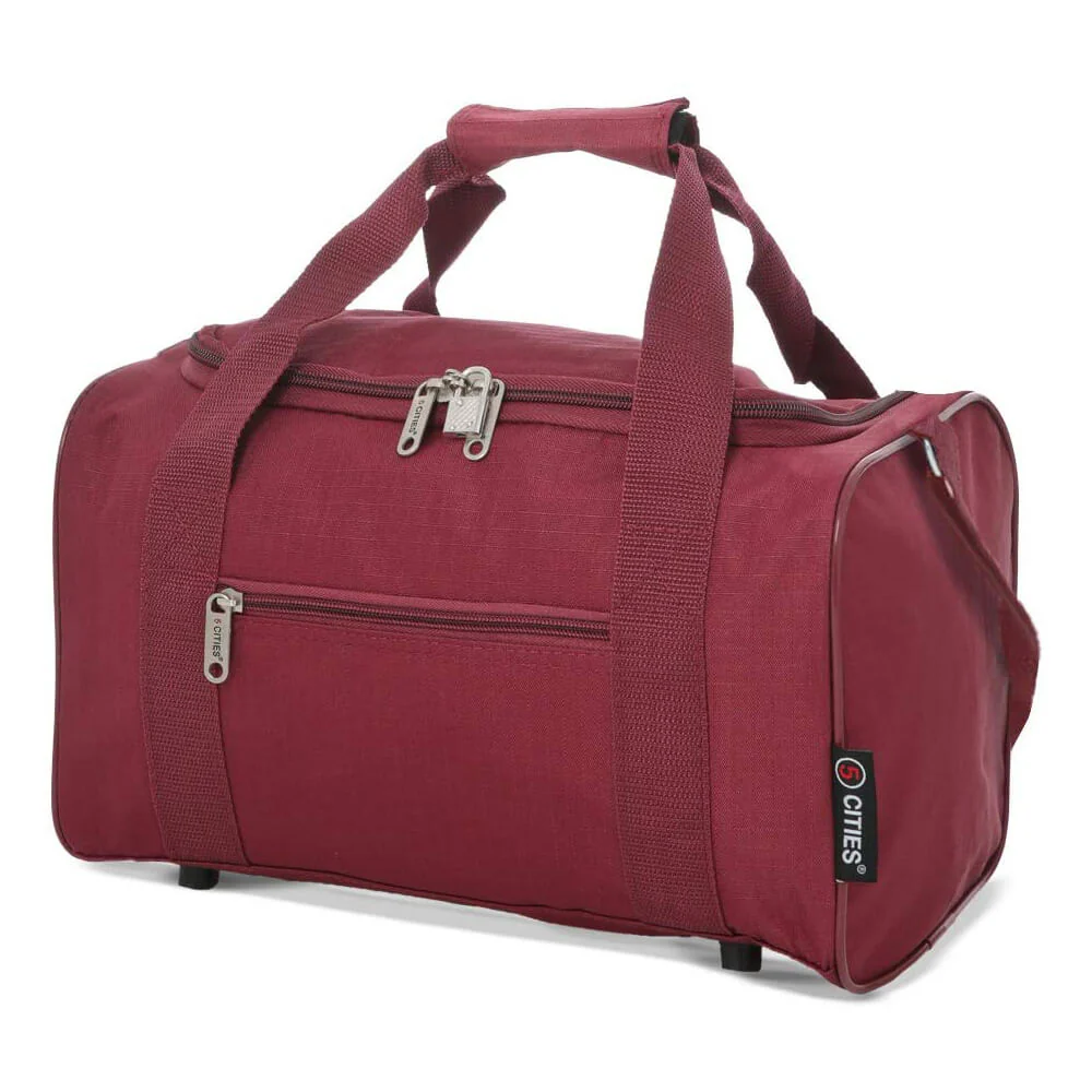 5 Cities (40x20x25cm) Ryanair Approved Hand Luggage Holdall Flight Bag, Under Seat Cabin Holdall – Take The Max On Board - Image 15