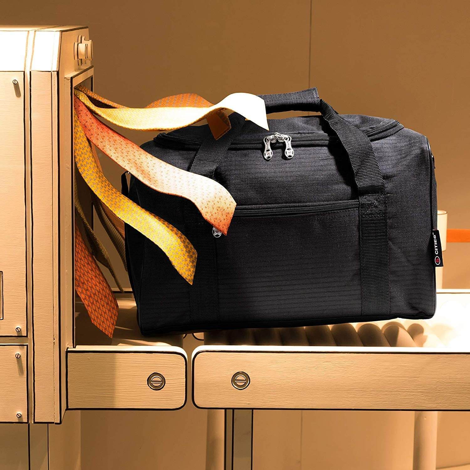 5 Cities (40x20x25cm) Ryanair Approved Hand Luggage Holdall Flight Bag, Under Seat Cabin Holdall – Take The Max On Board - Image 19