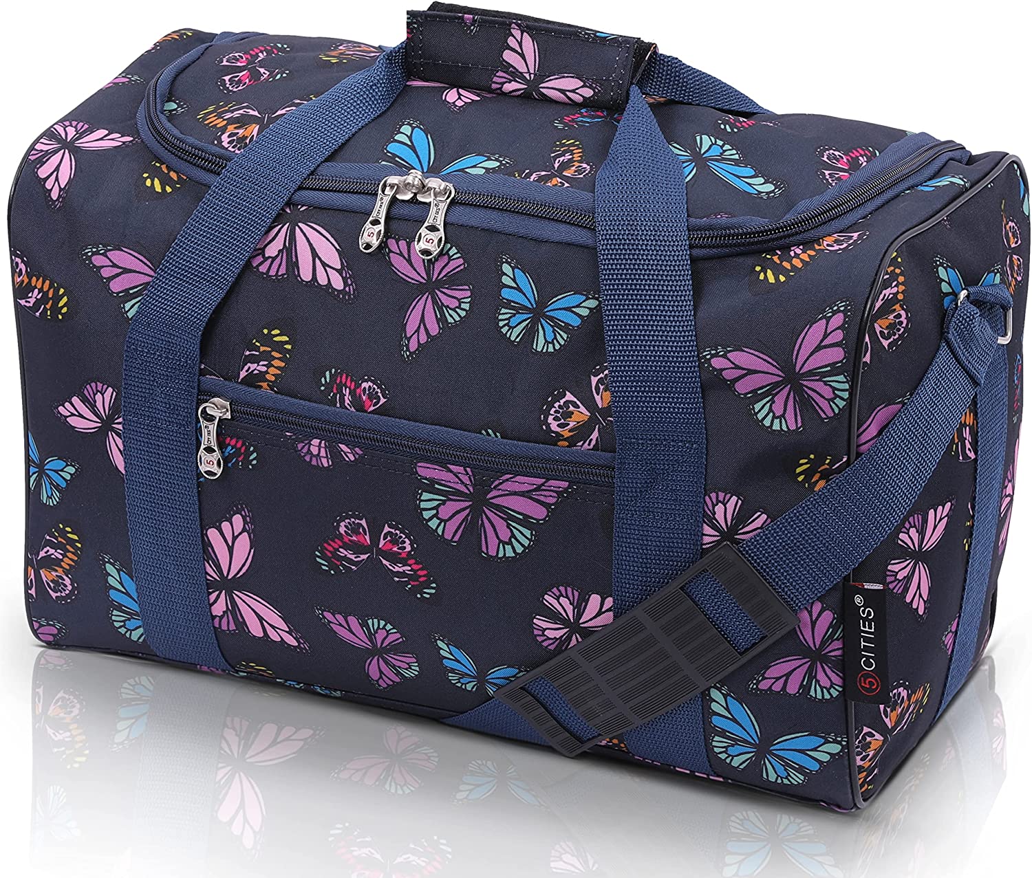 5 Cities (40x20x25cm) Ryanair Approved Hand Luggage Holdall Flight Bag, Under Seat Cabin Holdall – Take The Max On Board - Image 21
