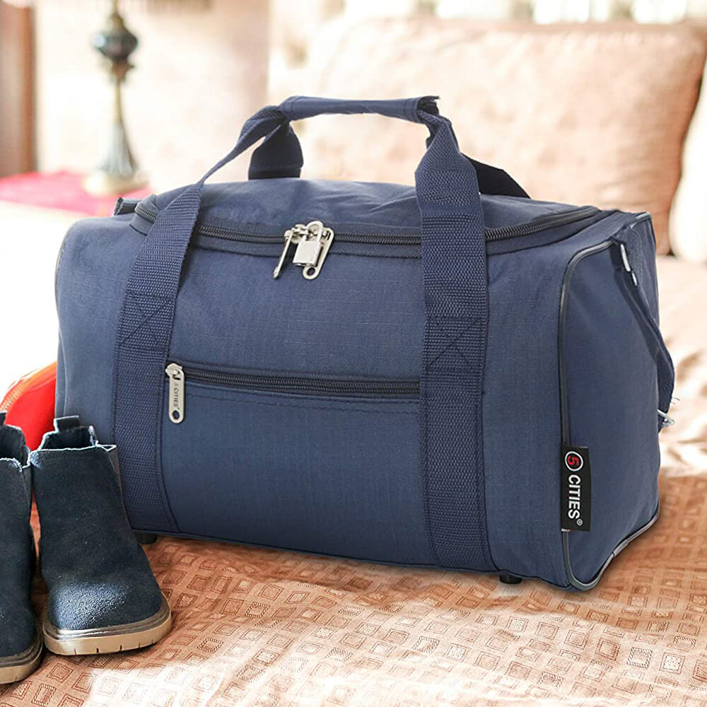 5 Cities (40x20x25cm) Ryanair Approved Hand Luggage Holdall Flight Bag, Under Seat Cabin Holdall – Take The Max On Board - Image 6