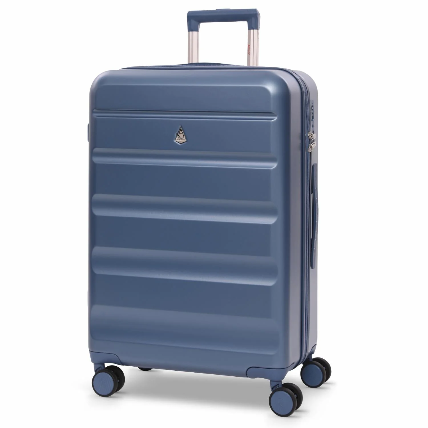 Aerolite 3-Piece Luggage Set – Lightweight Hard Shell Suitcases with 4 Dual Spinner Wheels & TSA Lock – Expandable Cabin (21”), Medium (24”), Large (28”) – Expandable Carry-On Case Included – Blue - Image 8