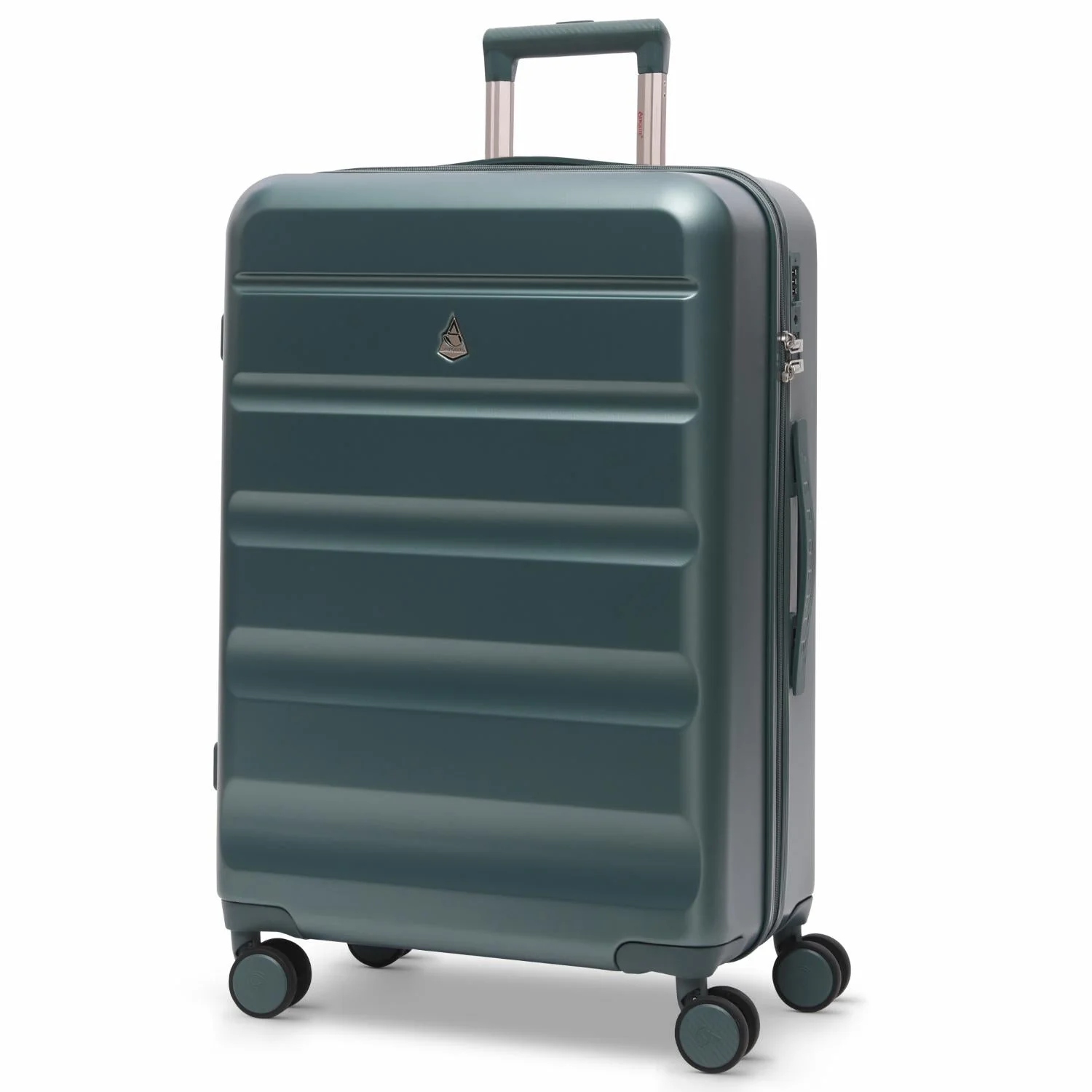 Aerolite 3-Piece Luggage Set – Lightweight Hard Shell Suitcases with 4 Dual Spinner Wheels & TSA Lock – Expandable Cabin (21”), Medium (24”), Large (28”) – Expandable Carry-On Case Included – Forest Green - Image 9