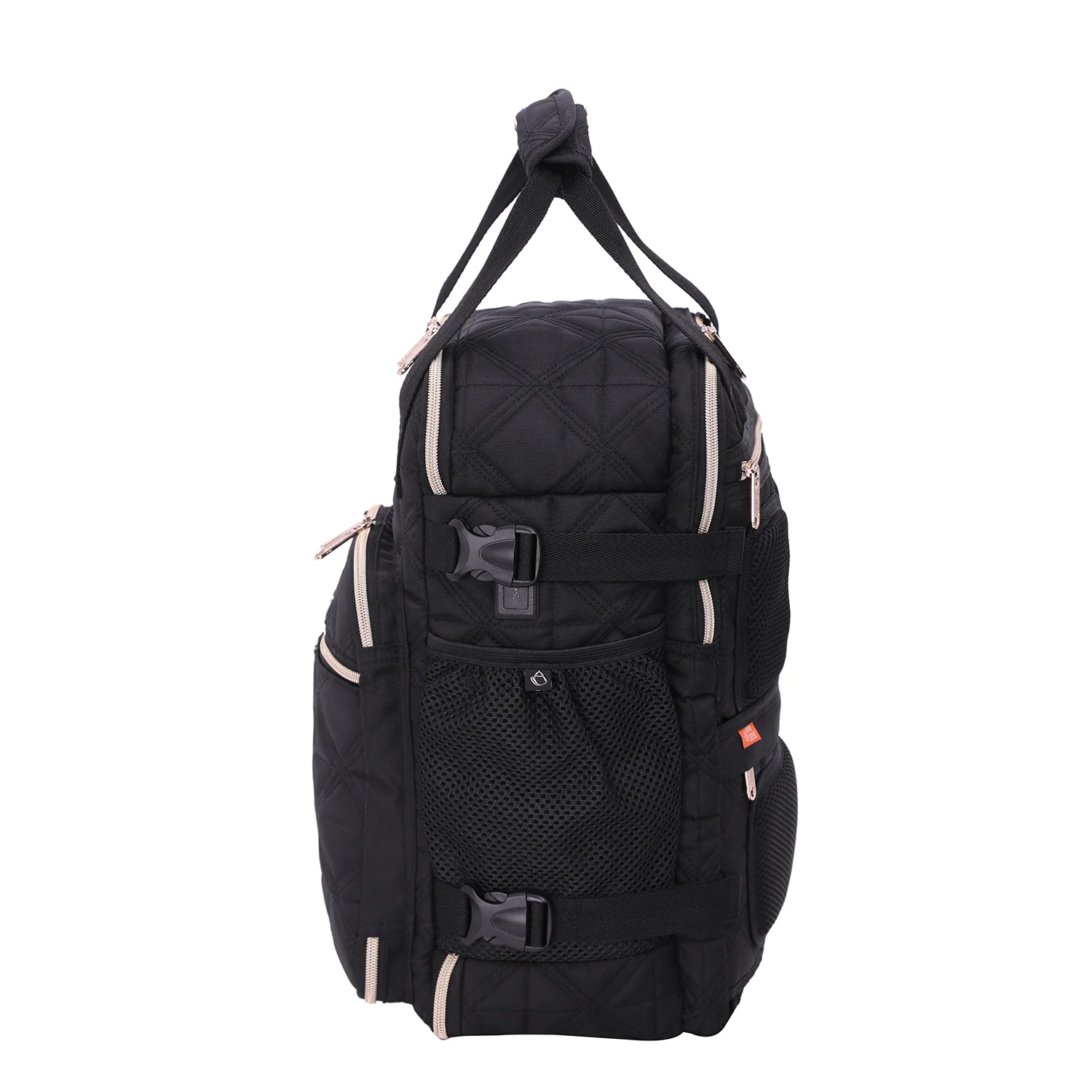 Aerolite 40x20x25 Ryanair Maximum Size Backpack Eco-Friendly Cabin Luggage Approved Travel Carry On Holdall Flight Rucksack with 10 Year Warranty (Quilted) - Image 7