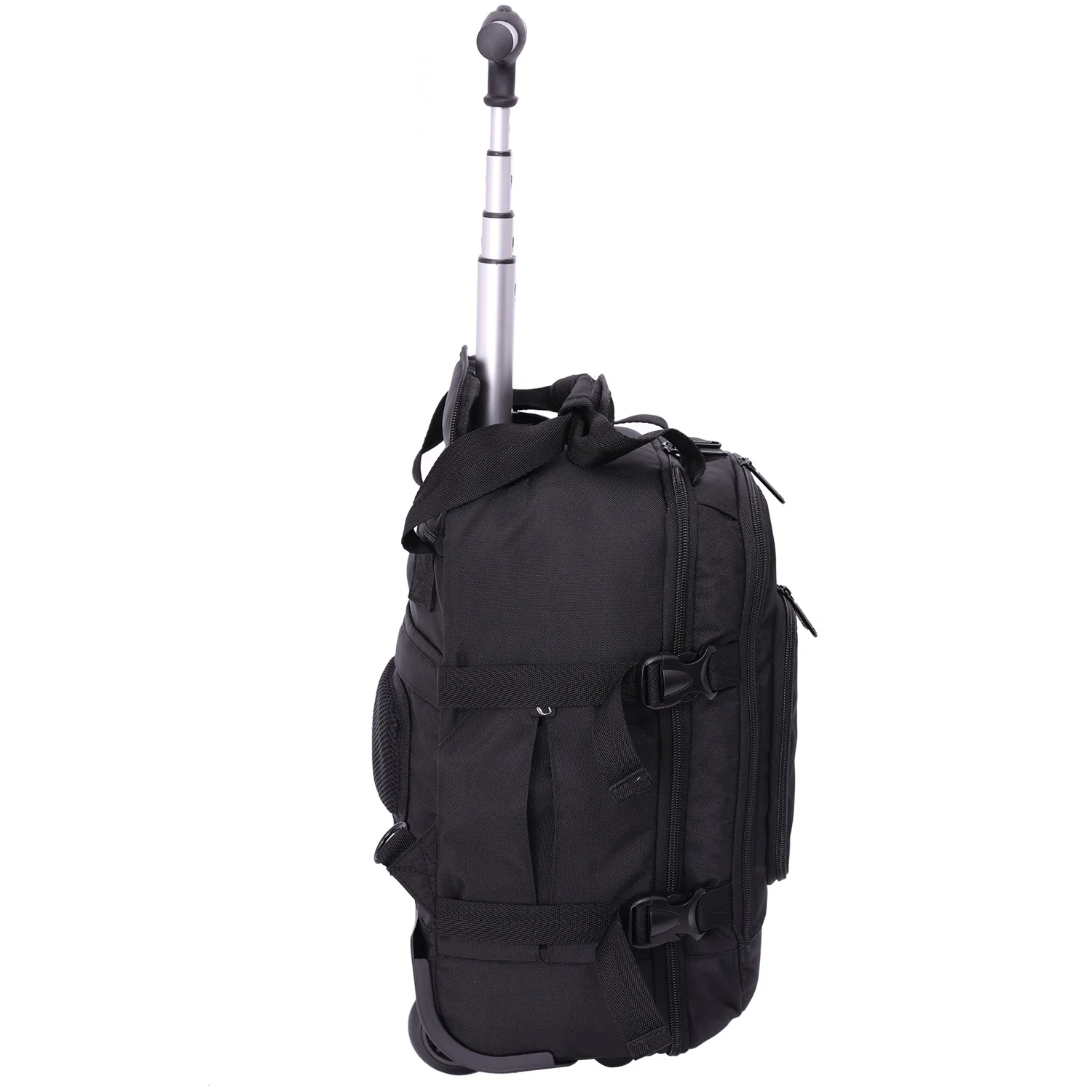 Aerolite 40x20x25 Ryanair Maximum Size Backpack Trolley Bag with 2 Wheels Eco-Friendly Cabin Luggage Approved Extendable Handle Travel Carry On Holdall Flight Rucksack with 10 Year Warranty - Image 5