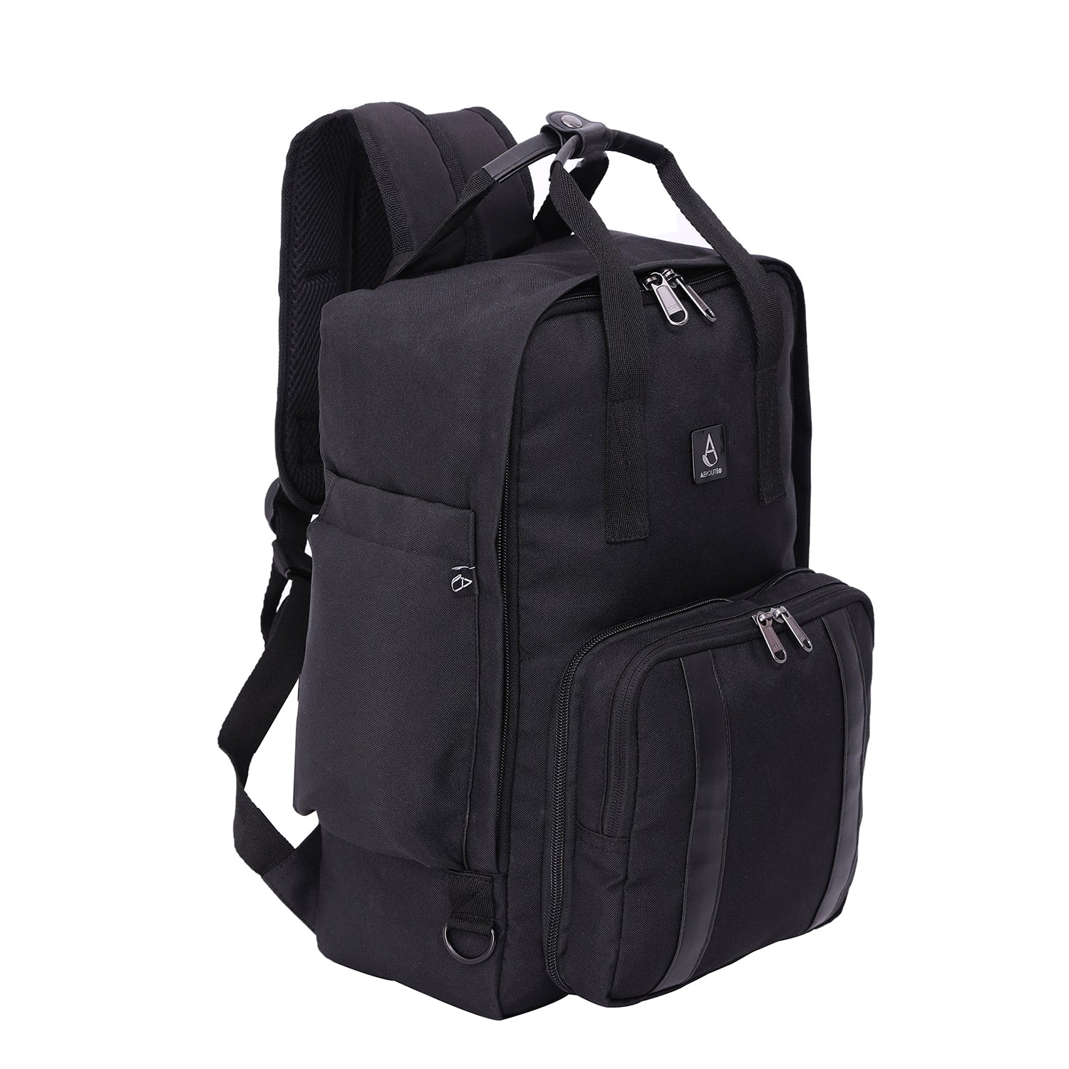 Aerolite 40x20x25cm Premium Ryanair Maximum Size Backpack With Removable Small Carry Pouch Eco-Friendly Shower-Resistant Cabin Luggage Approved Travel Carry On Holdall Flight Rucksack with 10 Year Warranty - Image 6