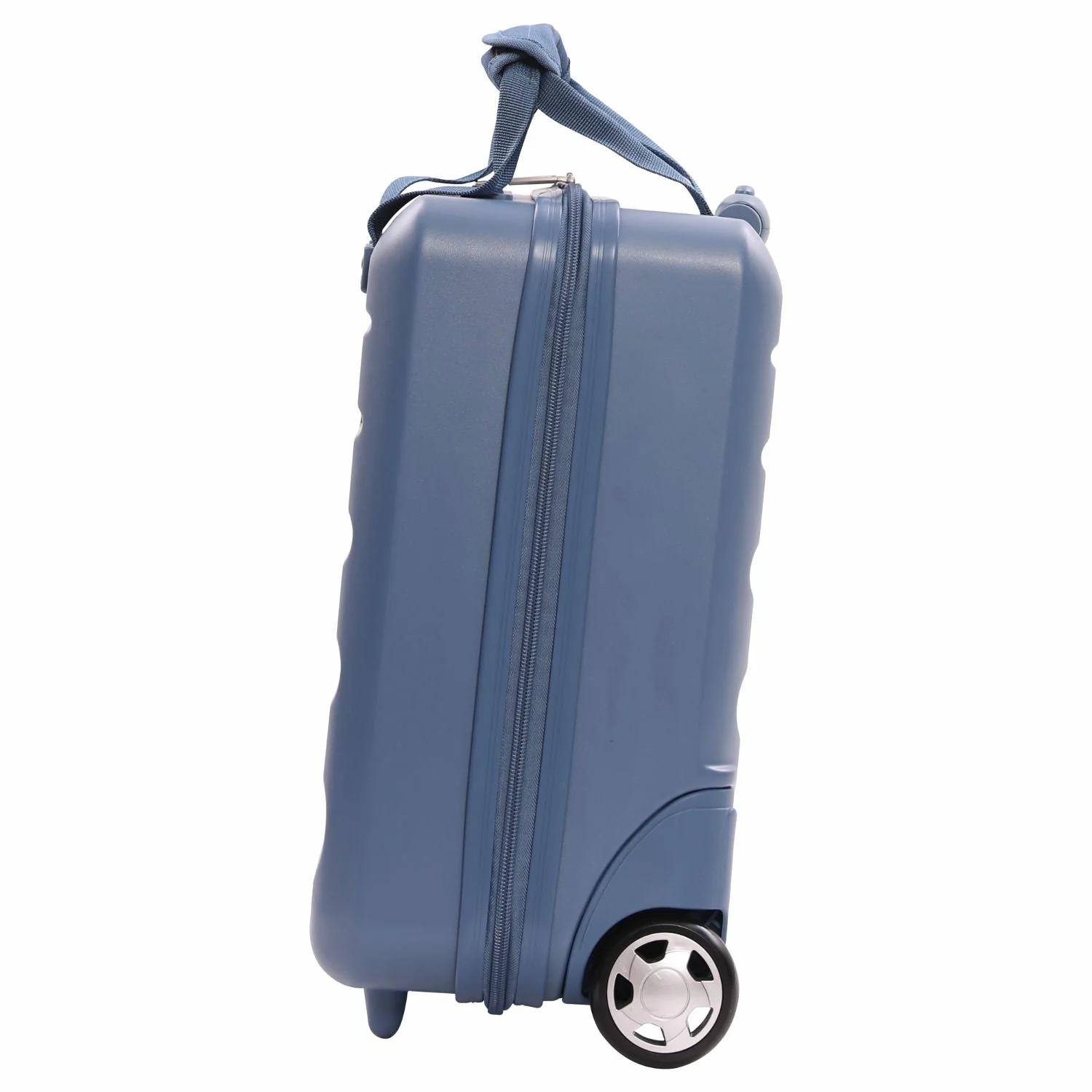Aerolite Lightweight 2-Wheel Hard Shell Underseat Trolley with TSA Lock - Eco-Friendly Interior - Ryanair Approved - Blue - Image 7