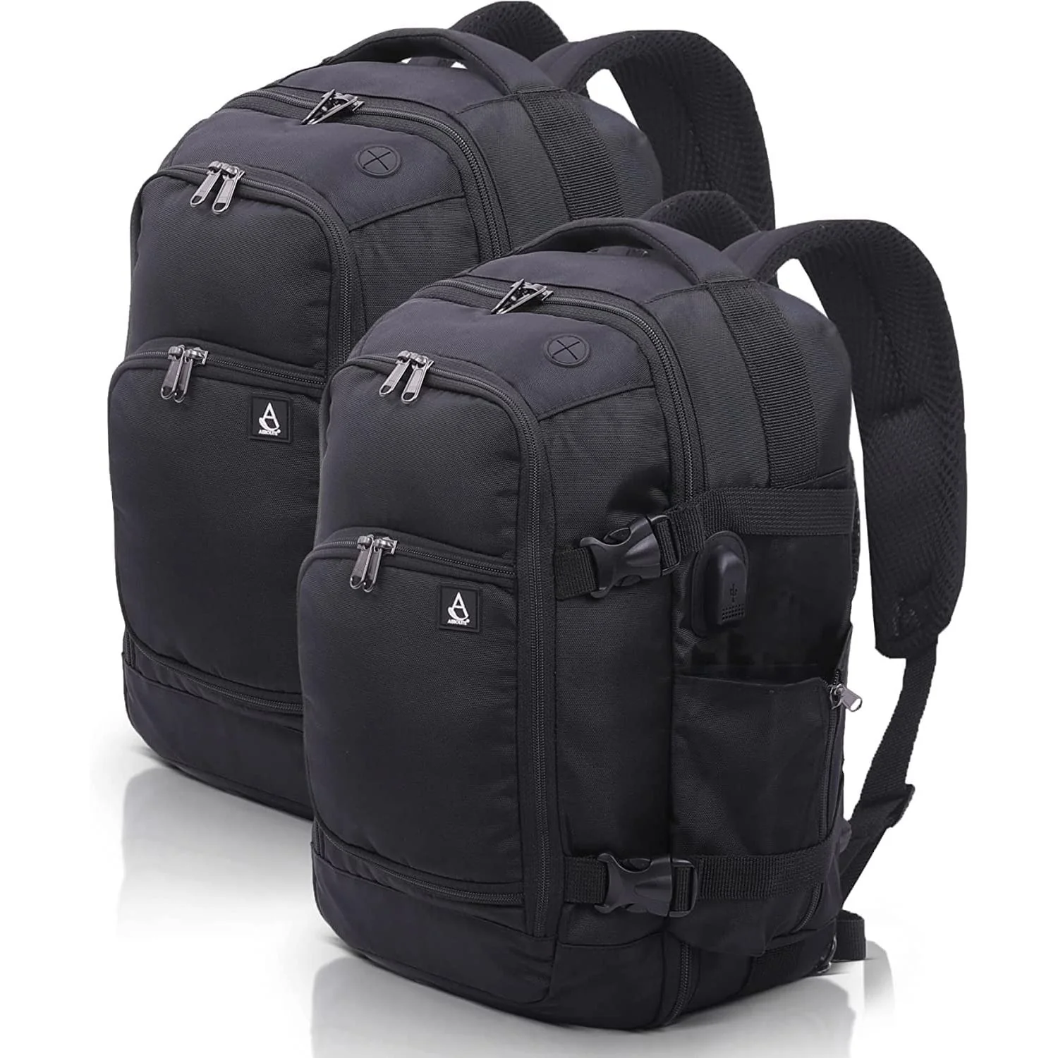 Aerolite (40x25x20cm) Ryanair Maximum Size 3 in 1 Cabin Luggage Approved Flight Backpack - Image 11