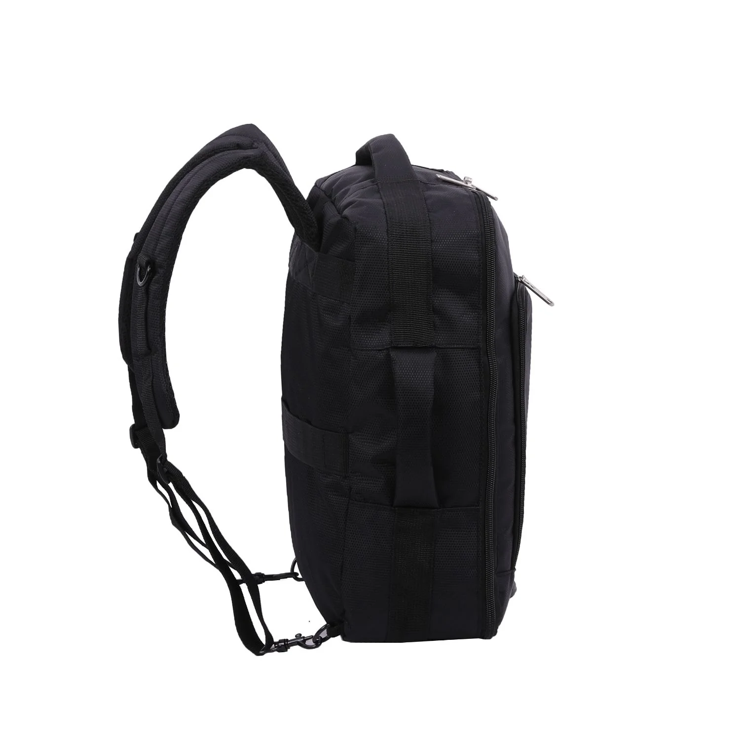 AEROLITE (40x30x15cm) New and Improved 2025 British Airways, KLM & Air France  Maximum Size Cabin Underseat Backpack Rucksack, Also Approved For Easyjet, Wizz Air, Virgin Atlantic, Black - Image 12