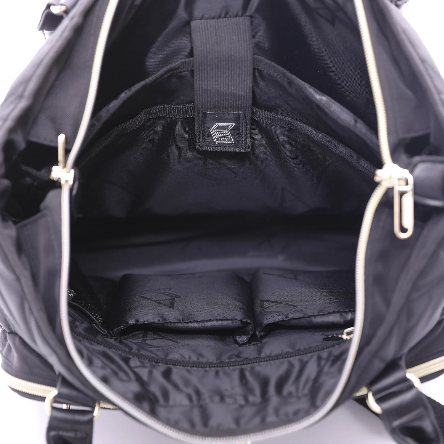 Aerolite 45x36x20 Easyjet Maximum Size Approved Laptop Bag - Fits up to 16.5", Overnight Hand Cabin Luggage Shoulder Bag Quilted with 10 Year Warranty (Black) - Image 9