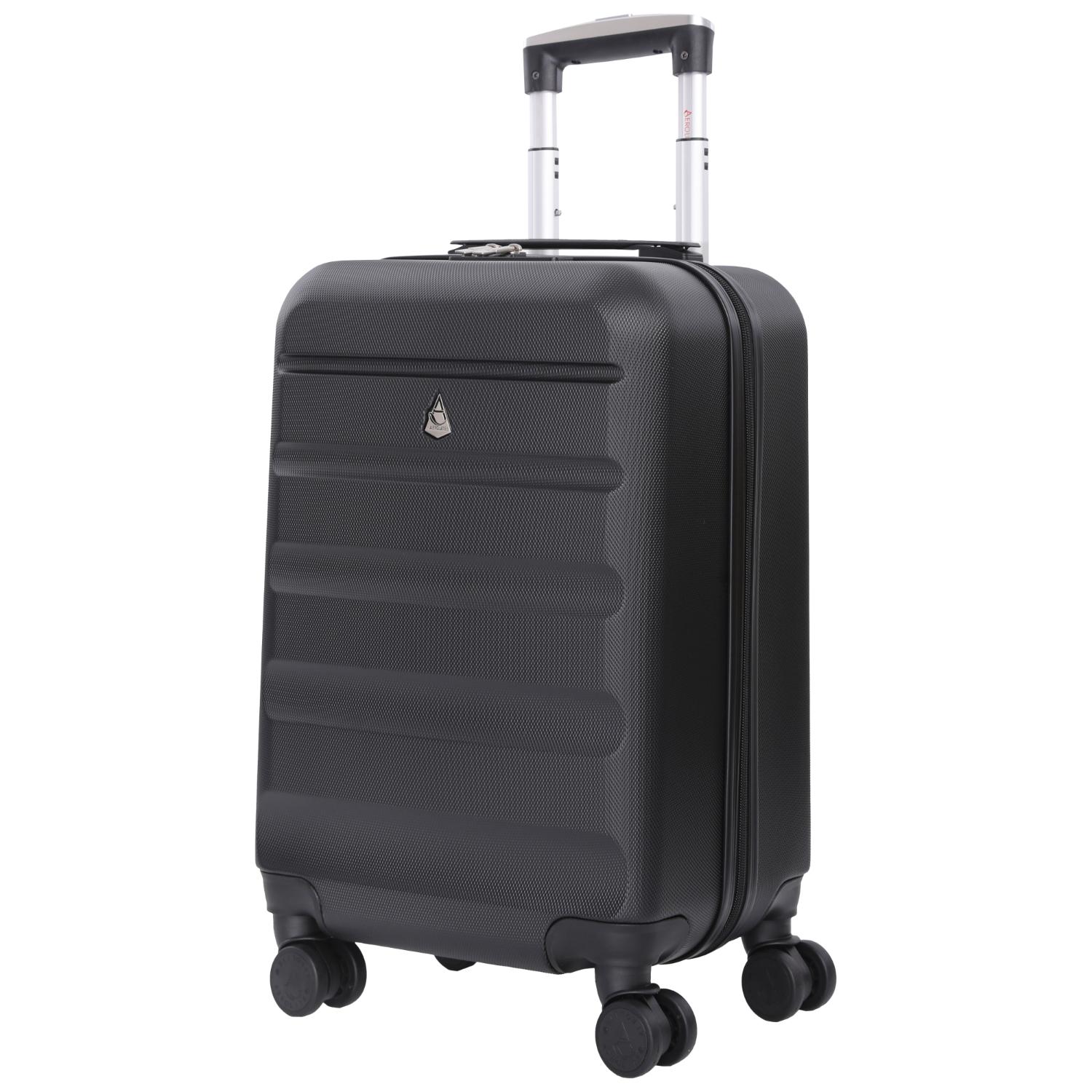 Aerolite (55x35x25cm) Hard Shell Carry On Hand Cabin Luggage Suitcase with 4 Wheels and Built-in TSA Combination Lock, Max Size for Air Europa, Air France, Alitalia, KLM & Transavia - Image 10