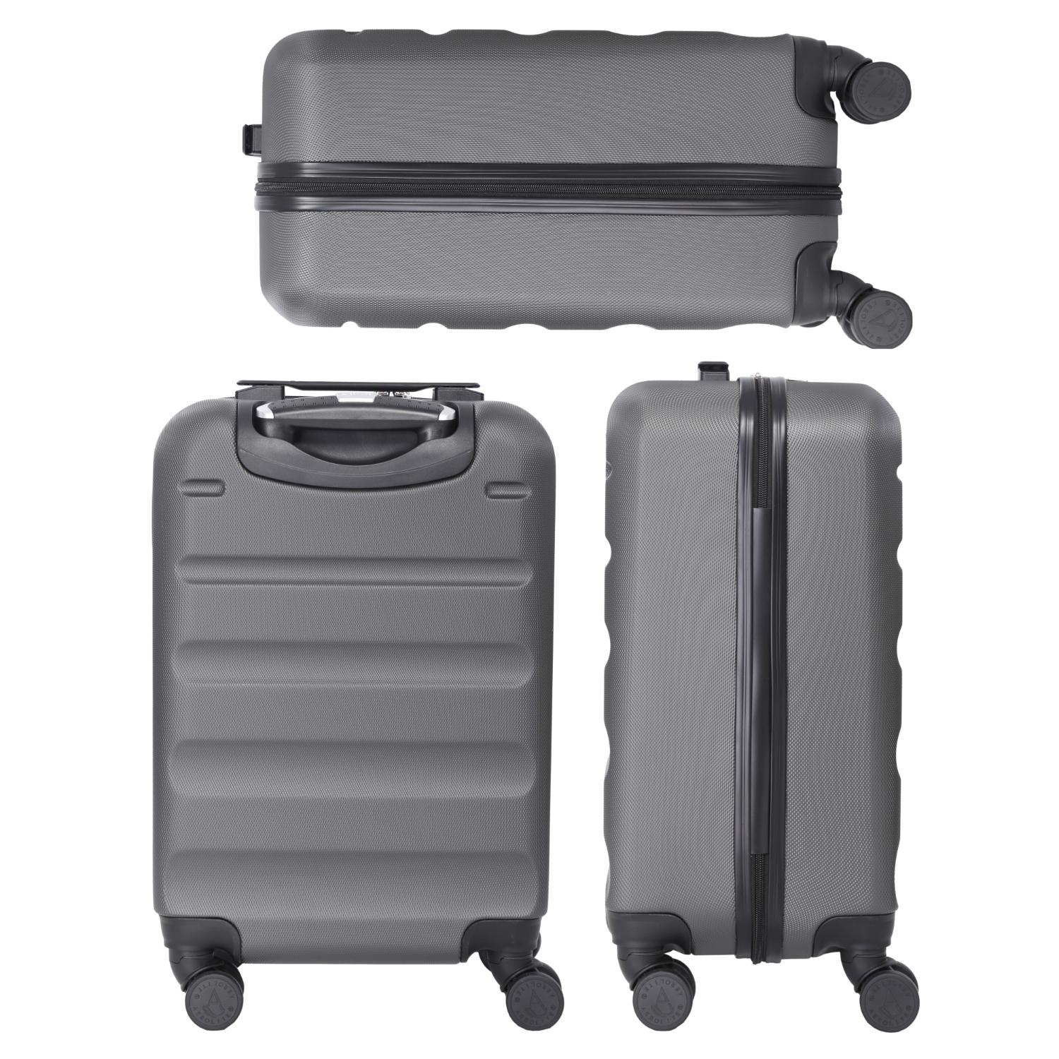 Aerolite (55x35x25cm) Hard Shell Carry On Hand Cabin Luggage Suitcase with 4 Wheels and Built-in TSA Combination Lock, Max Size for Air Europa, Air France, Alitalia, KLM & Transavia - Image 7