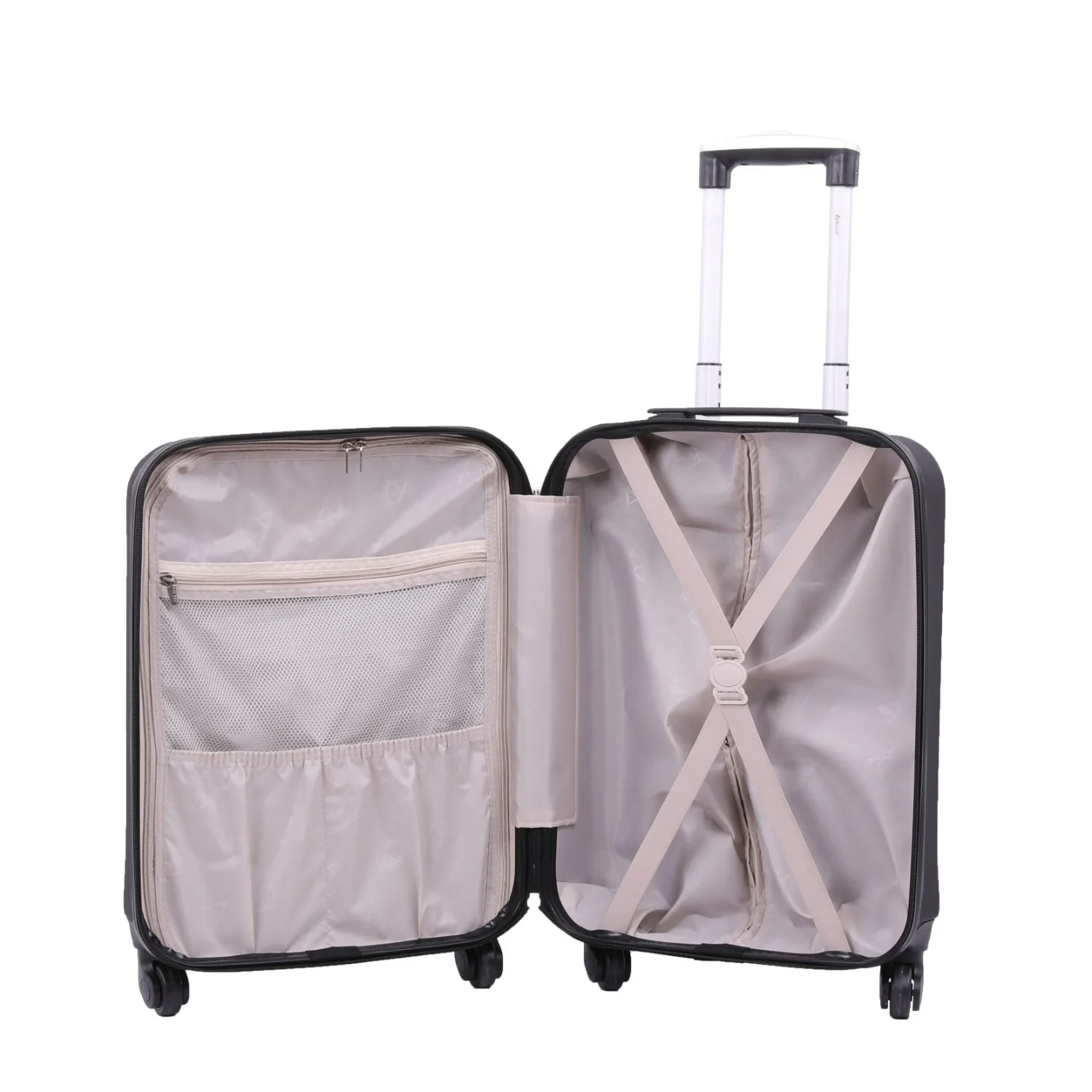 Aerolite 55x38x20cm Emirates Max Size Hard Shell Carry On Hand Cabin Luggage Suitcase 55x38x20 with 4 Wheels,Also Fits Many Other Airlines - Image 18