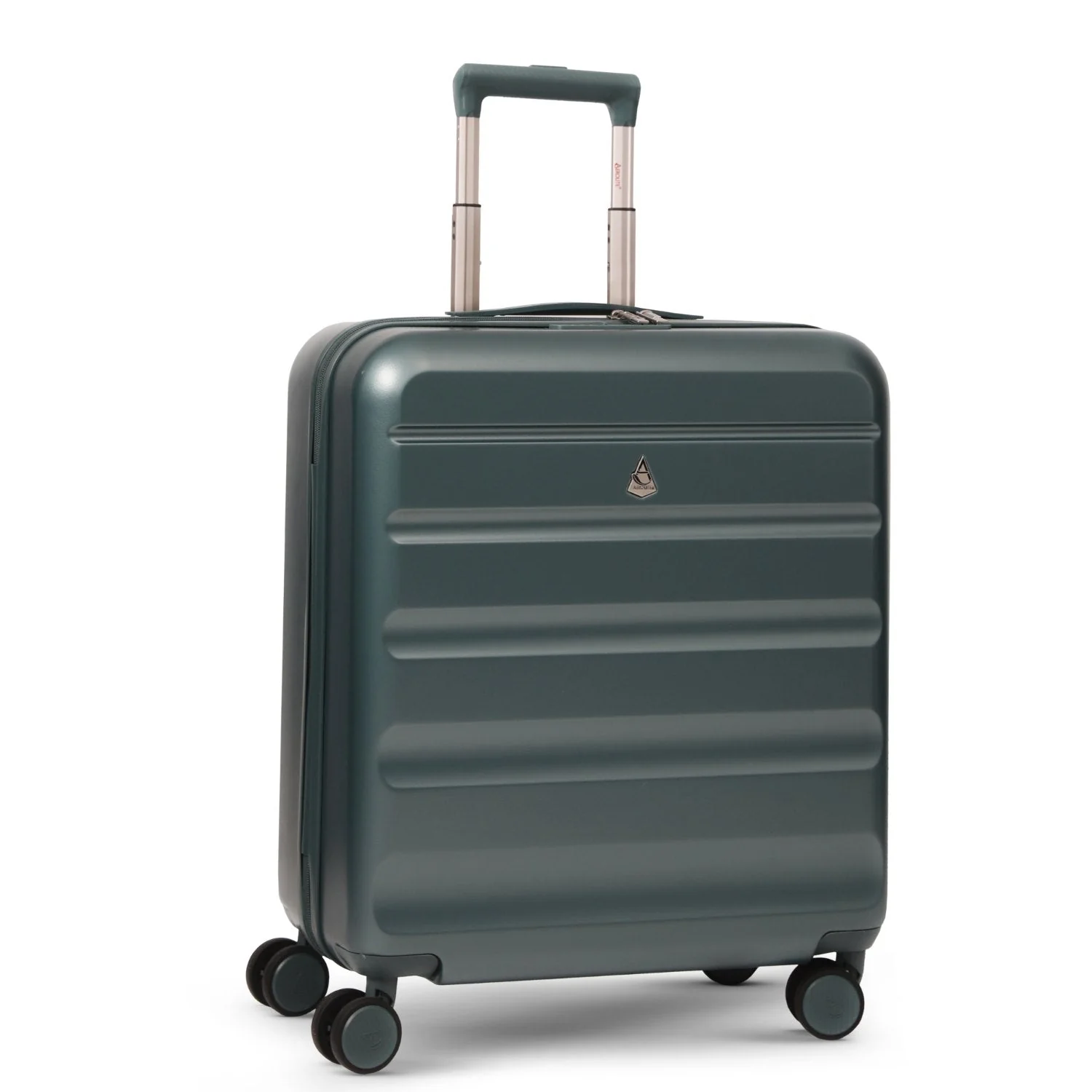 Aerolite 56x45x25cm Large Cabin Bag – Easyjet Large Cabin/Plus/Flexi, British Airways & Jet2 Maximum Cabin Luggage Size, Lightweight Hard Shell Suitcase with 8 Spinner Wheels, TSA Lock, 56L Capacity, 5-Year Warranty, Forest Green