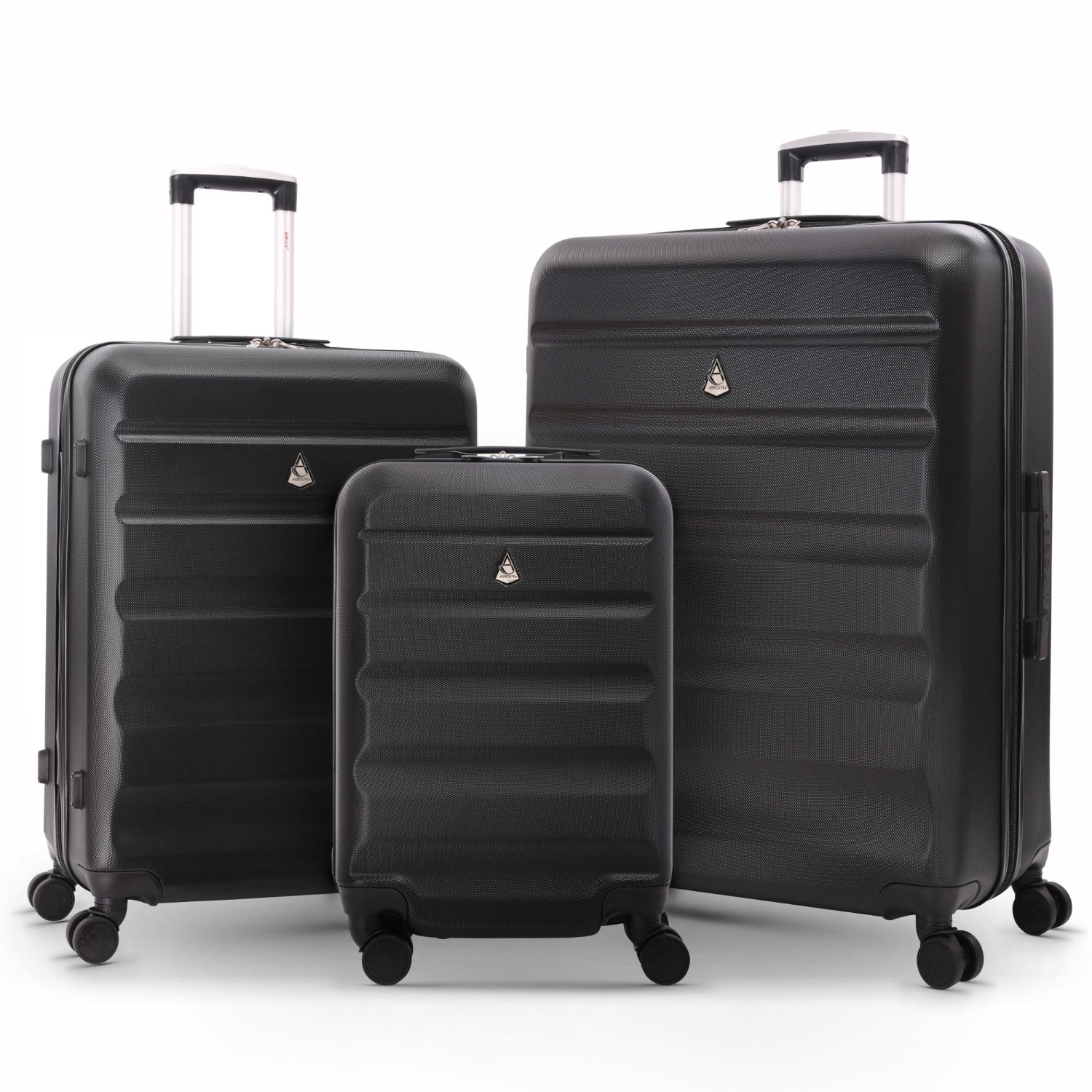 Aerolite Hard Shell Suitcase Complete Luggage Set (Cabin + Medium + Large Hold Luggage Suitcase) - Image 19