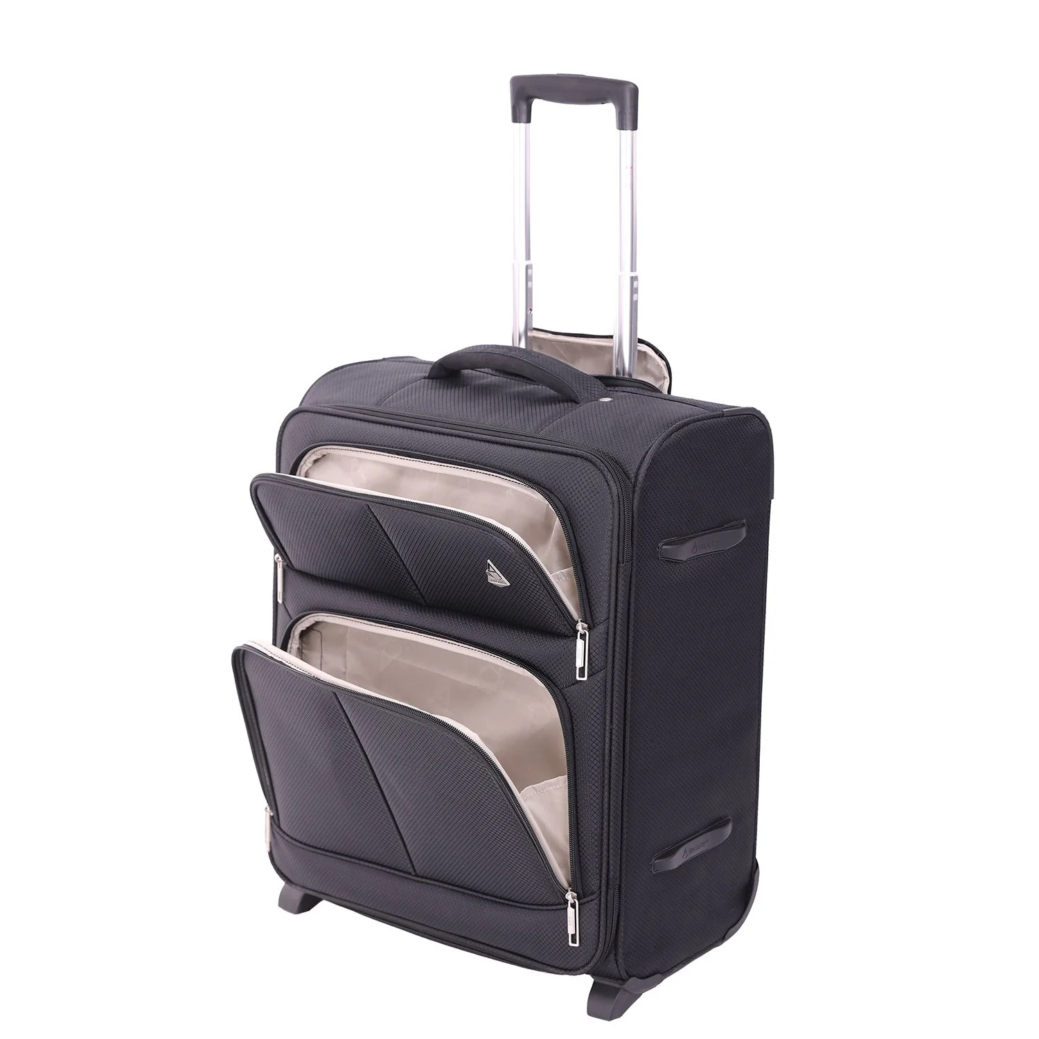 Aerolite British Airways Maximum Size Bundle, 56x45x25cm Large Cabin Softshell Suitcase & 40x30x15cm Under Seat Holdall - Image 11