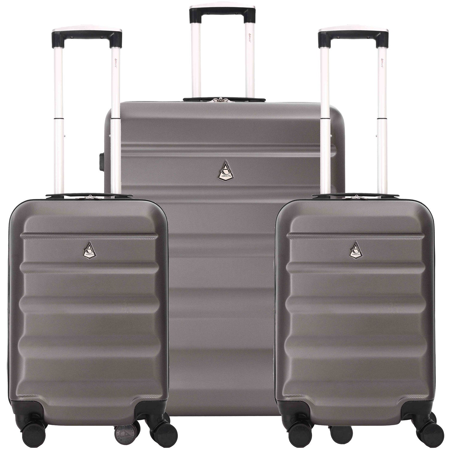 Aerolite Lightweight Hard Shell Suitcase Luggage Set with 8 Spinner Wheels (Cabin, Medium & Large) - Image 17