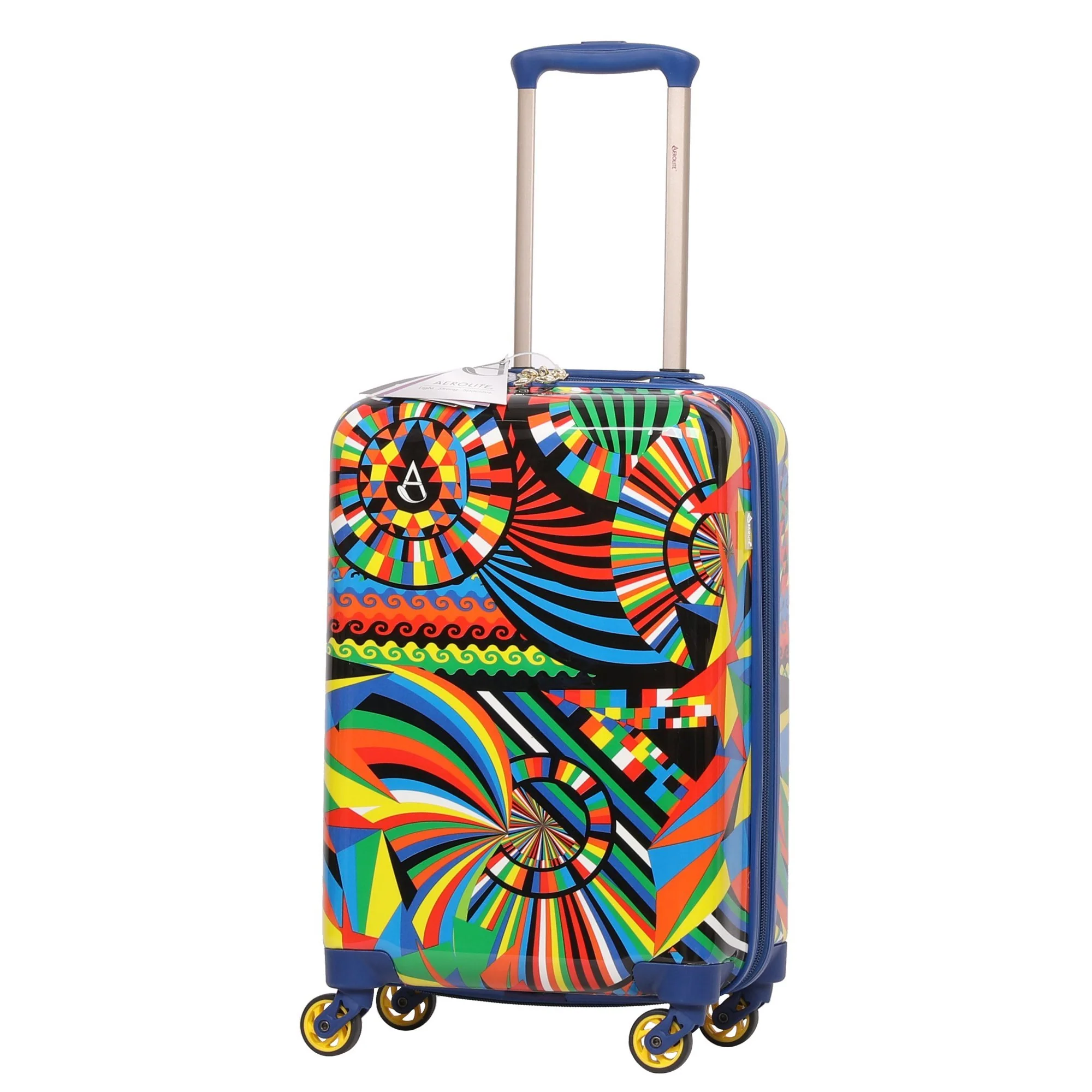 Aerolite Lightweight Polycarbonate Hard Shell Luggage Set (Cabin + Medium) - Image 2