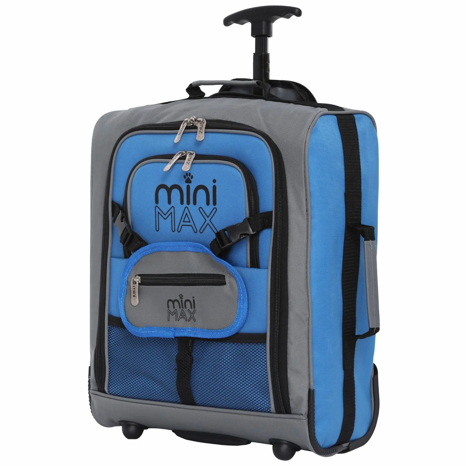 Aerolite MiniMAX Ryanair & Wizz Air 40x30x20 Maximum Size Cabin Hand Luggage Under Seat Trolley Backpack Carry On Bag 2 Wheel - Image 23