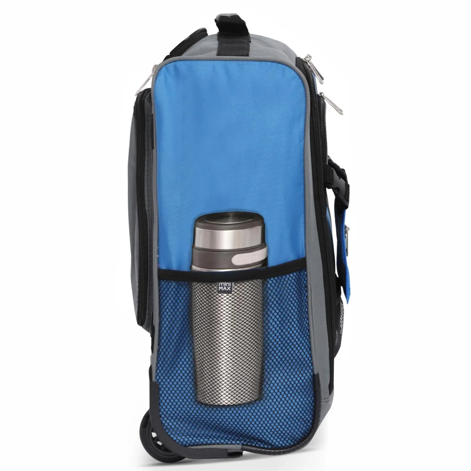 Aerolite MiniMAX Ryanair & Wizz Air 40x30x20 Maximum Size Cabin Hand Luggage Under Seat Trolley Backpack Carry On Bag 2 Wheel - Image 8