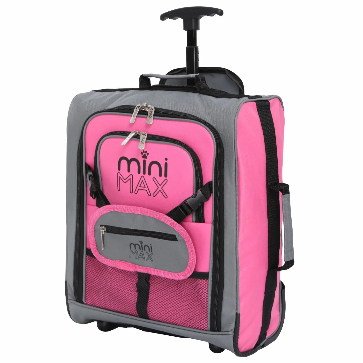 Aerolite MiniMAX Ryanair & Wizz Air 40x30x20 Maximum Size Cabin Hand Luggage Under Seat Trolley Backpack Carry On Bag 2 Wheel - Image 9