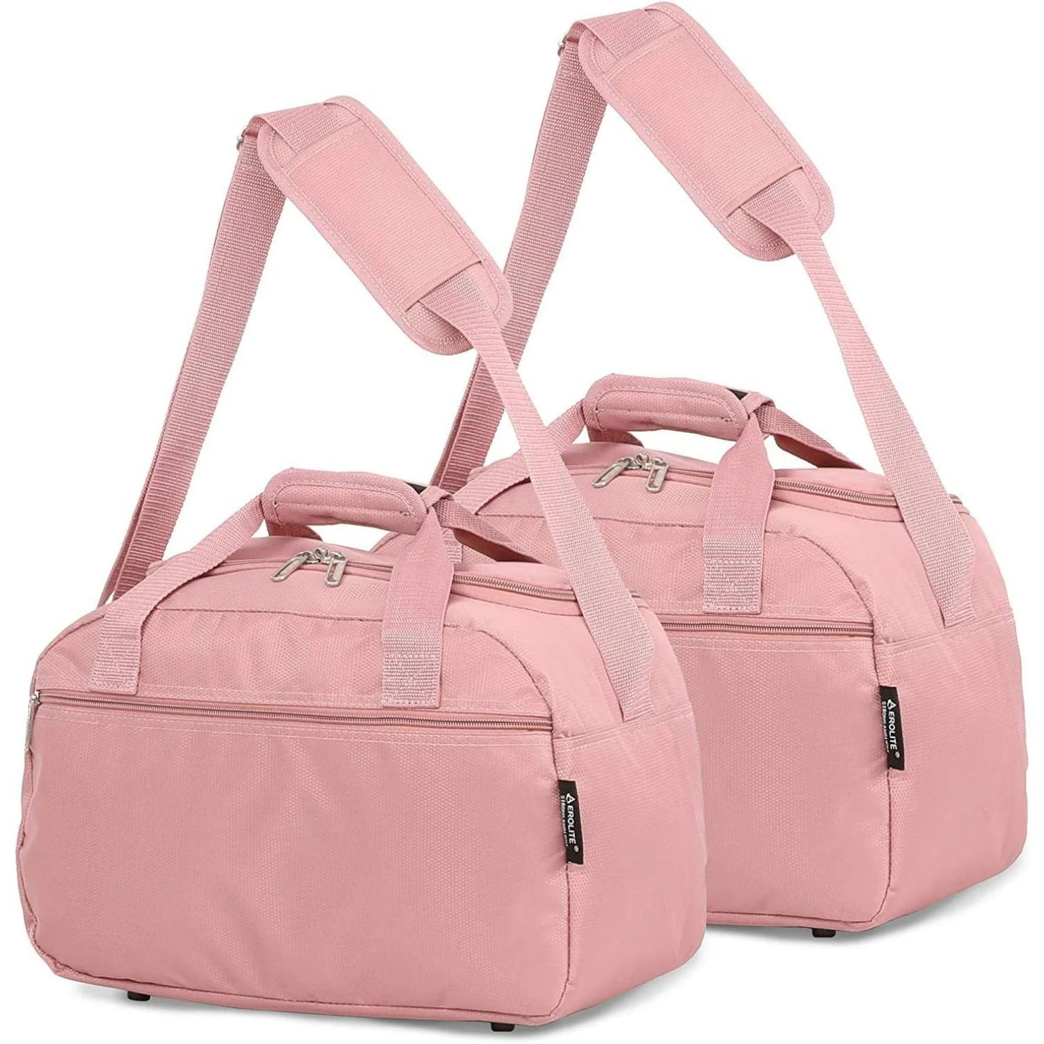 Aerolite (40x20x25cm) Hand Luggage Holdall Bag (x2 Set), Maximum Allowance For Ryanair - Image 11