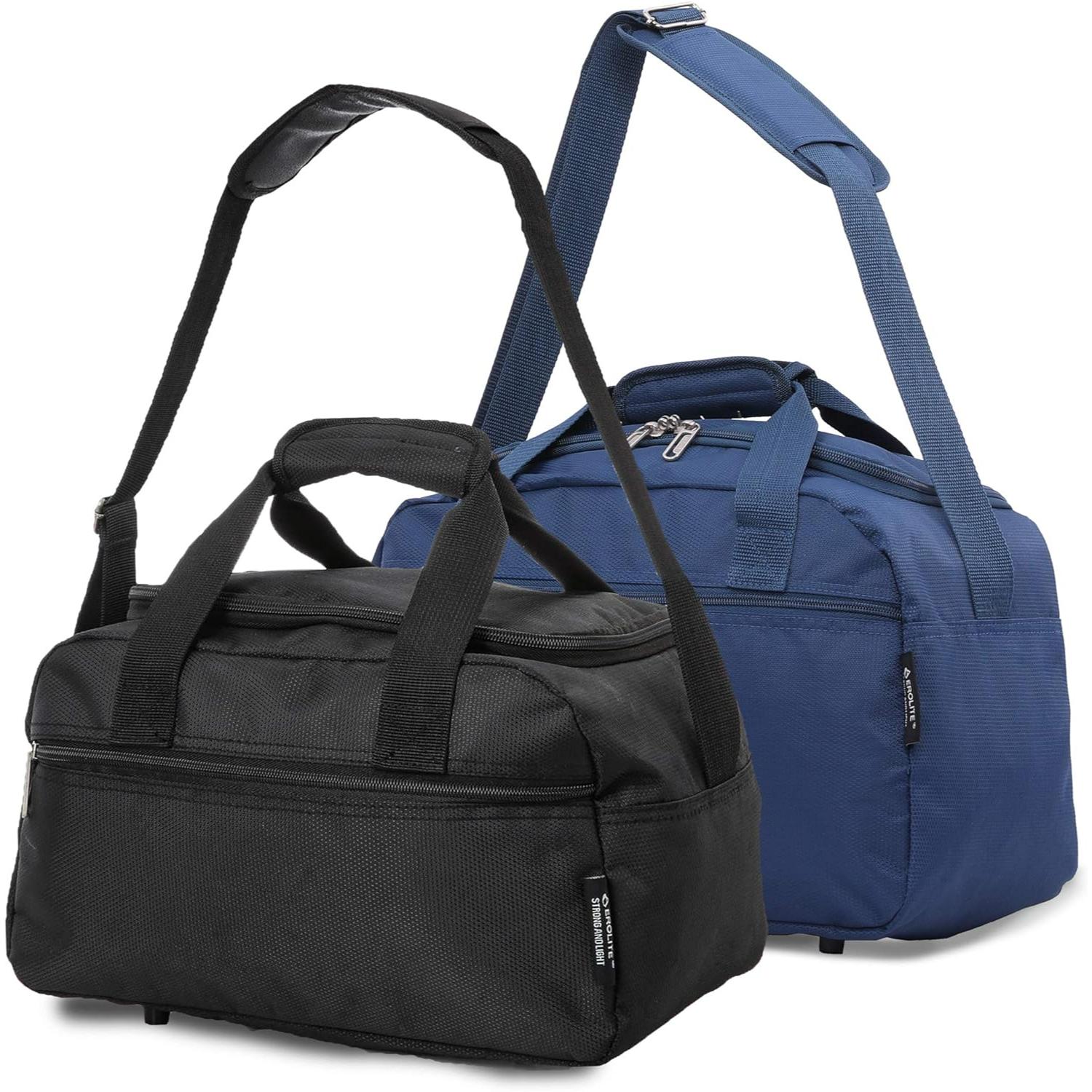 Aerolite (40x20x25cm) Hand Luggage Holdall Bag (x2 Set), Maximum Allowance For Ryanair - Image 17