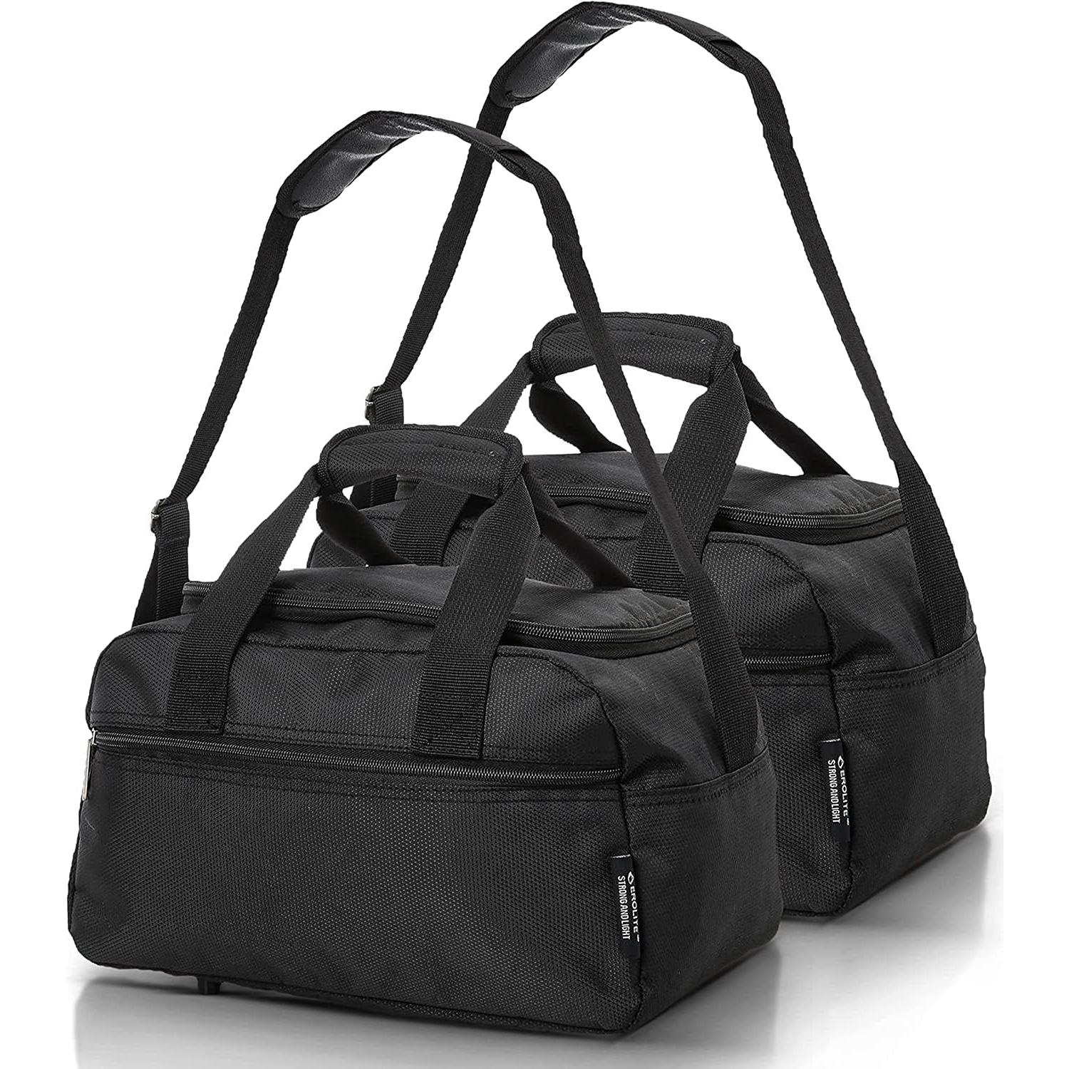 Aerolite (40x20x25cm) Hand Luggage Holdall Bag (x2 Set), Maximum Allowance For Ryanair - Image 6