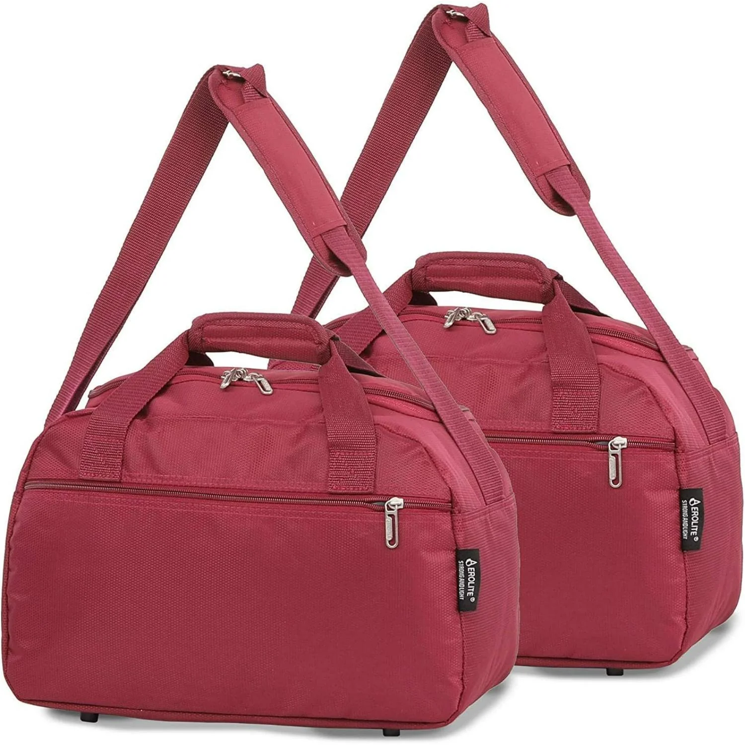 Aerolite (40x20x25cm) Hand Luggage Holdall Bag (x2 Set), Maximum Allowance For Ryanair - Image 9