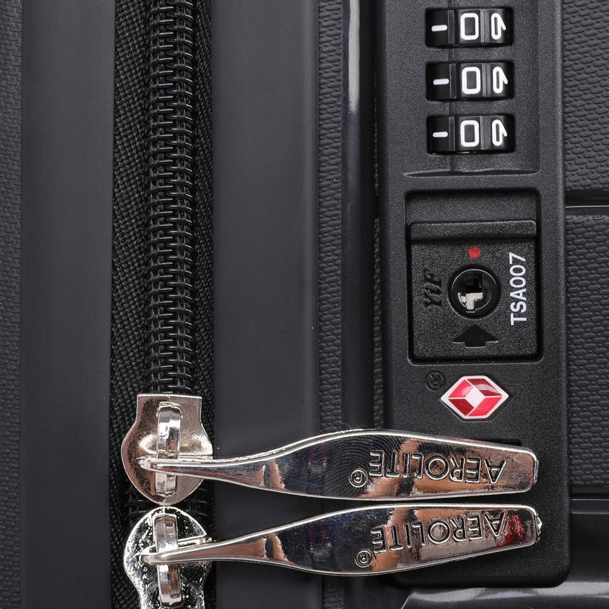 Aerolite (75x54x30cm) Large Premium Hard Shell Cabin Hand Luggage with Built In TSA Combination Lock - Image 10