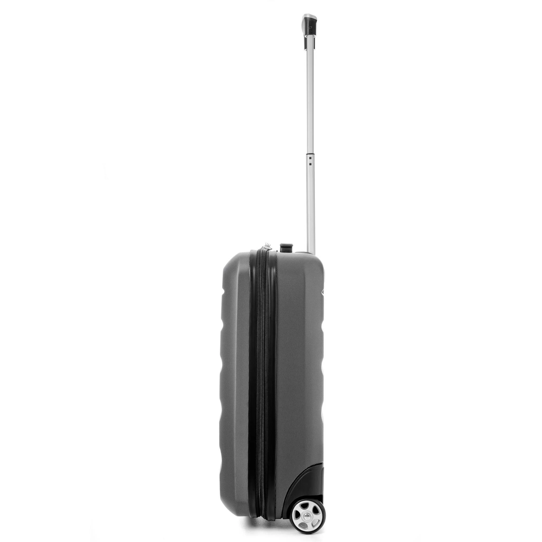 Aerolite (55x40x20cm) Lightweight Hard Shell Cabin Hand Luggage (x2 Set) with Luggage Scale - Image 4