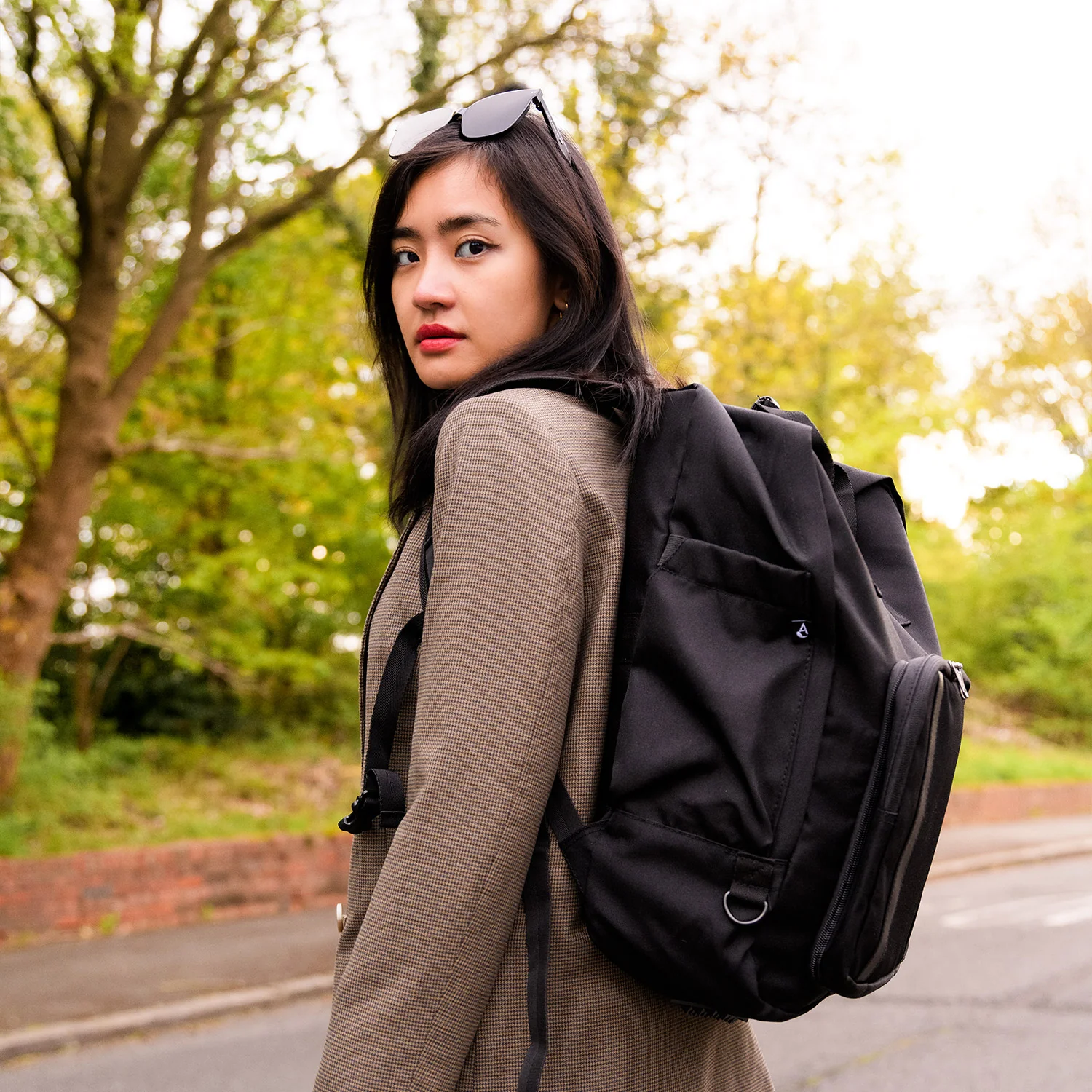 Aerolite 45x36x20 Easyjet Maximum Size Backpack With Removable Small Carry Pouch Recycled Eco-Friendly Shower-Resistant Cabin Luggage Approved Travel Carry On Flight Rucksack with 10 Year Warranty - Image 23