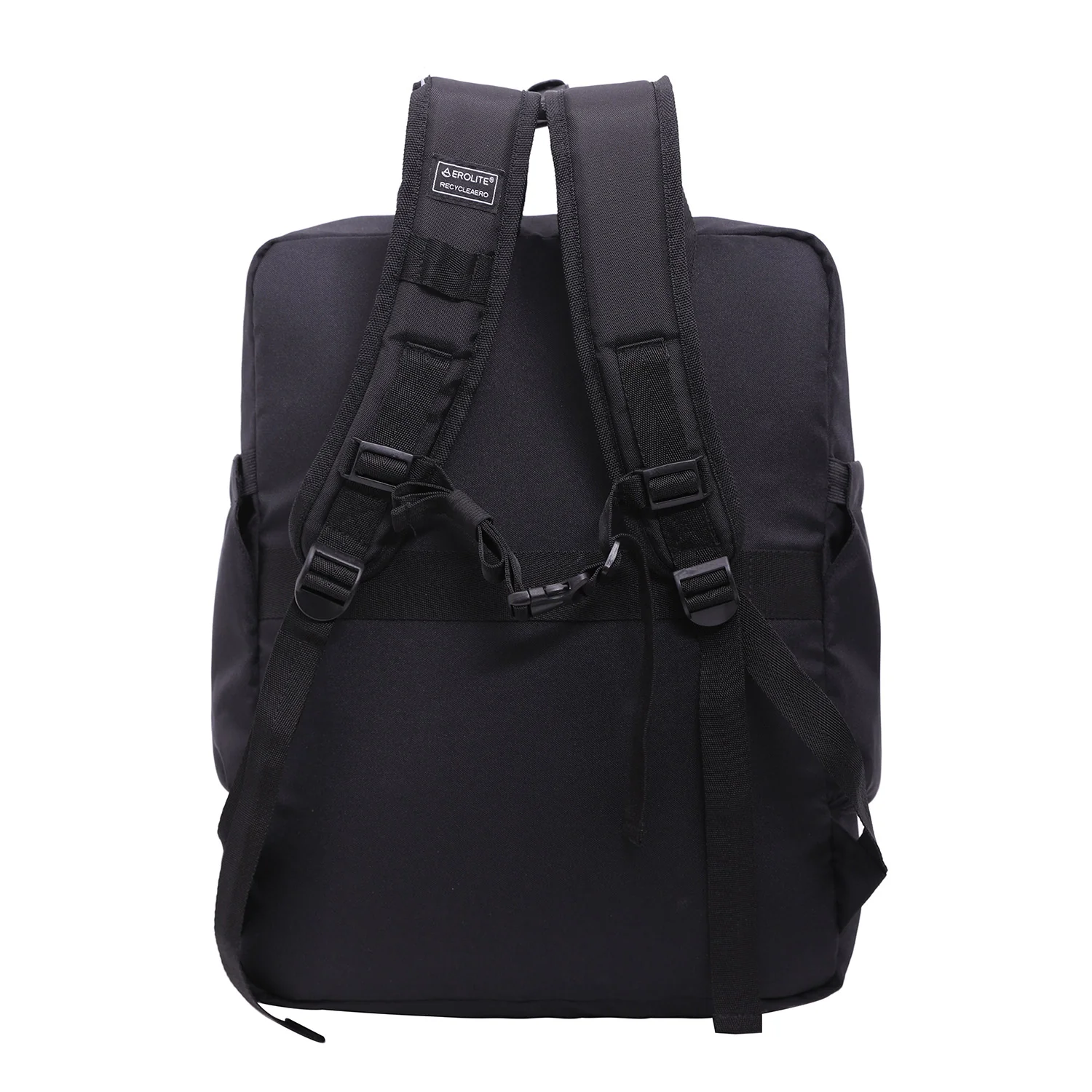 Aerolite 45x36x20 Easyjet Maximum Size Backpack With Removable Small Carry Pouch Recycled Eco-Friendly Shower-Resistant Cabin Luggage Approved Travel Carry On Flight Rucksack with 10 Year Warranty - Image 6