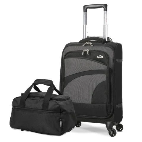 Aerolite Super Lightweight 4 Wheels Soft Shell Cabin & Hold Luggage, Cabin Size Approved for Ryanair (Priority), easyJet (Plus/Large Cabin), British Airways, Delta, Lufthansa Bundle - Image 30