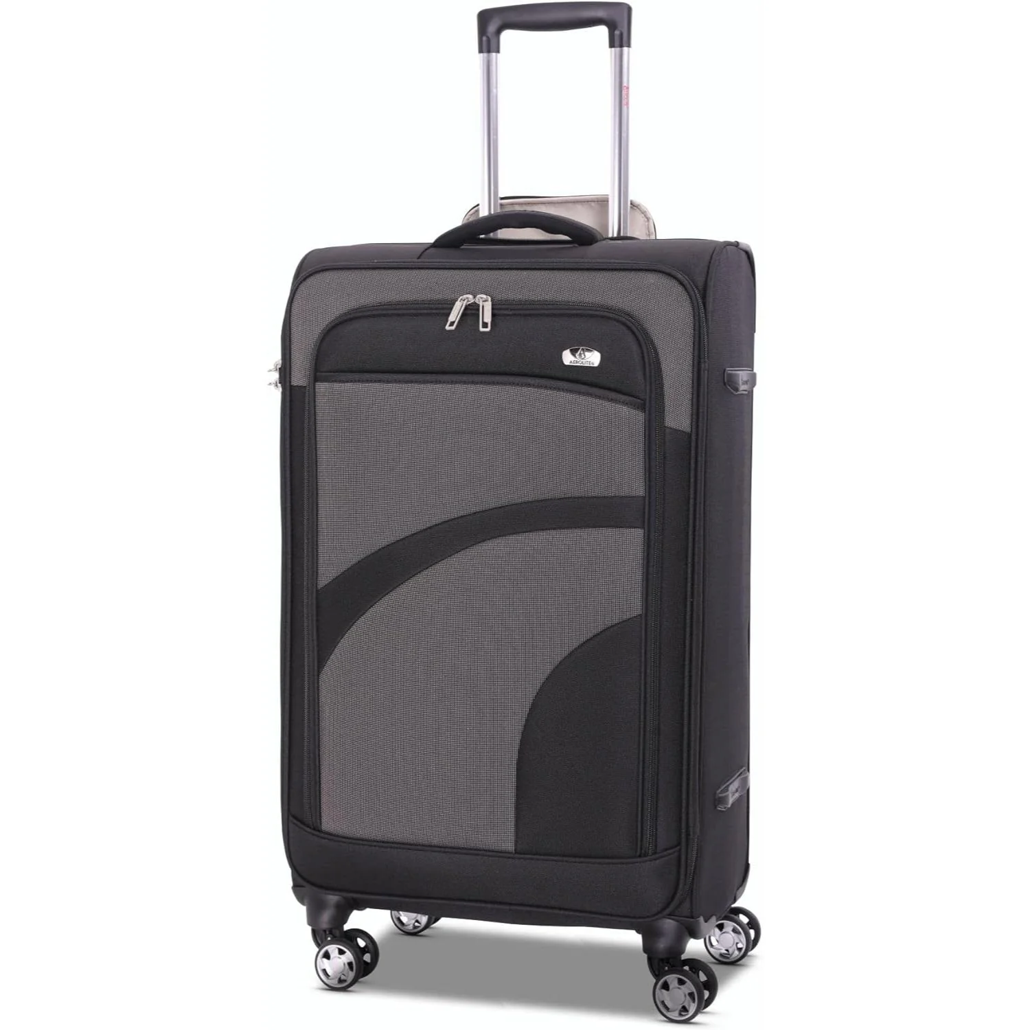 Aerolite Super Lightweight 4 Wheels Soft Shell Cabin & Hold Luggage, Cabin Size Approved for Ryanair (Priority), easyJet (Plus/Large Cabin), British Airways, Delta, Lufthansa Bundle - Image 8