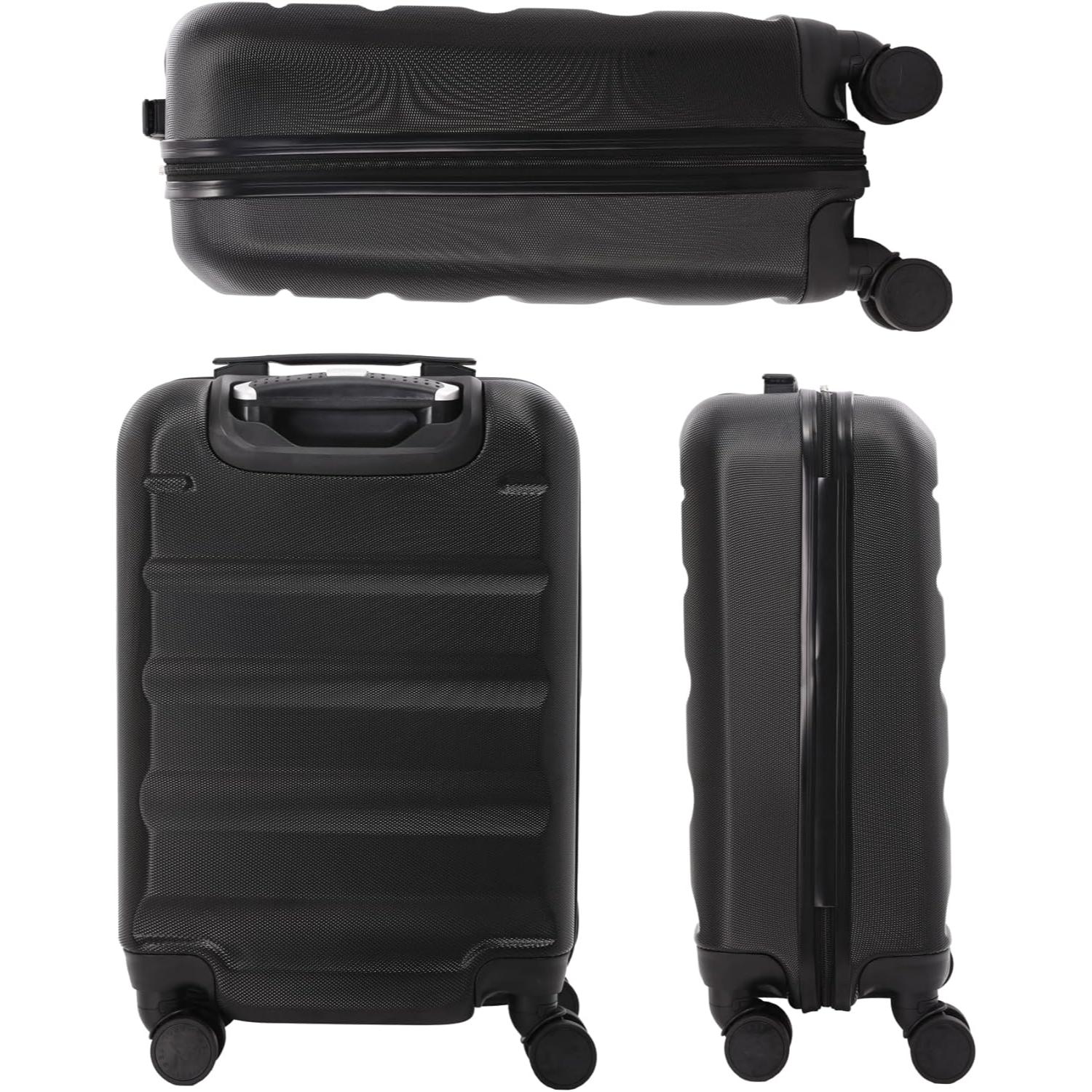 Aerolite 55cm Lightweight Hard Shell 4 Wheel Cabin Suitcase (55x35x20cm) , Approved for Ryanair (Priority), easyJet (plus/flexi), British Airways, Virgin Atlantic, and More - Image 12
